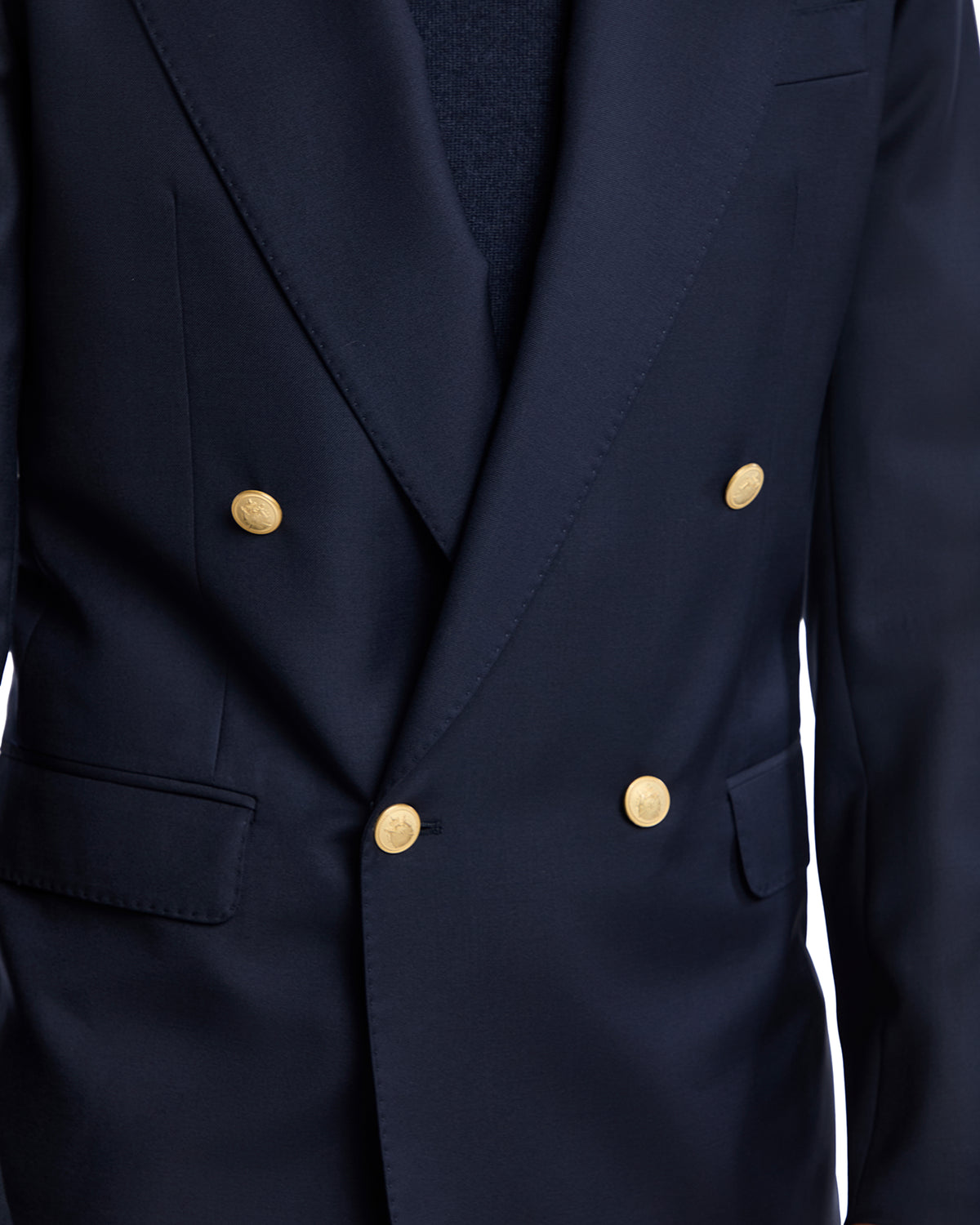 Blazer Roma in lana Perennial Canonico blu