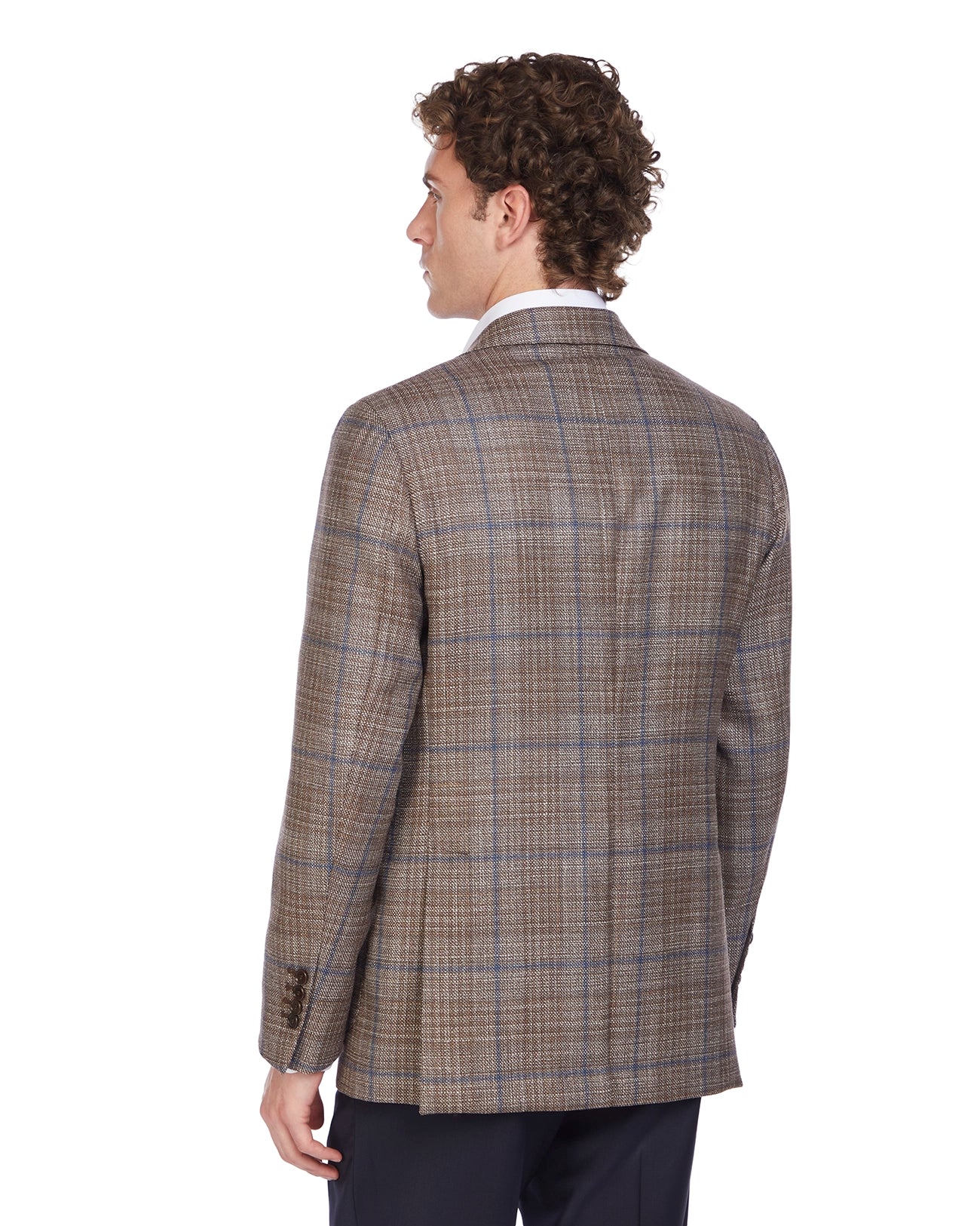 Giacca Summer time Loro Piana in tweed beige