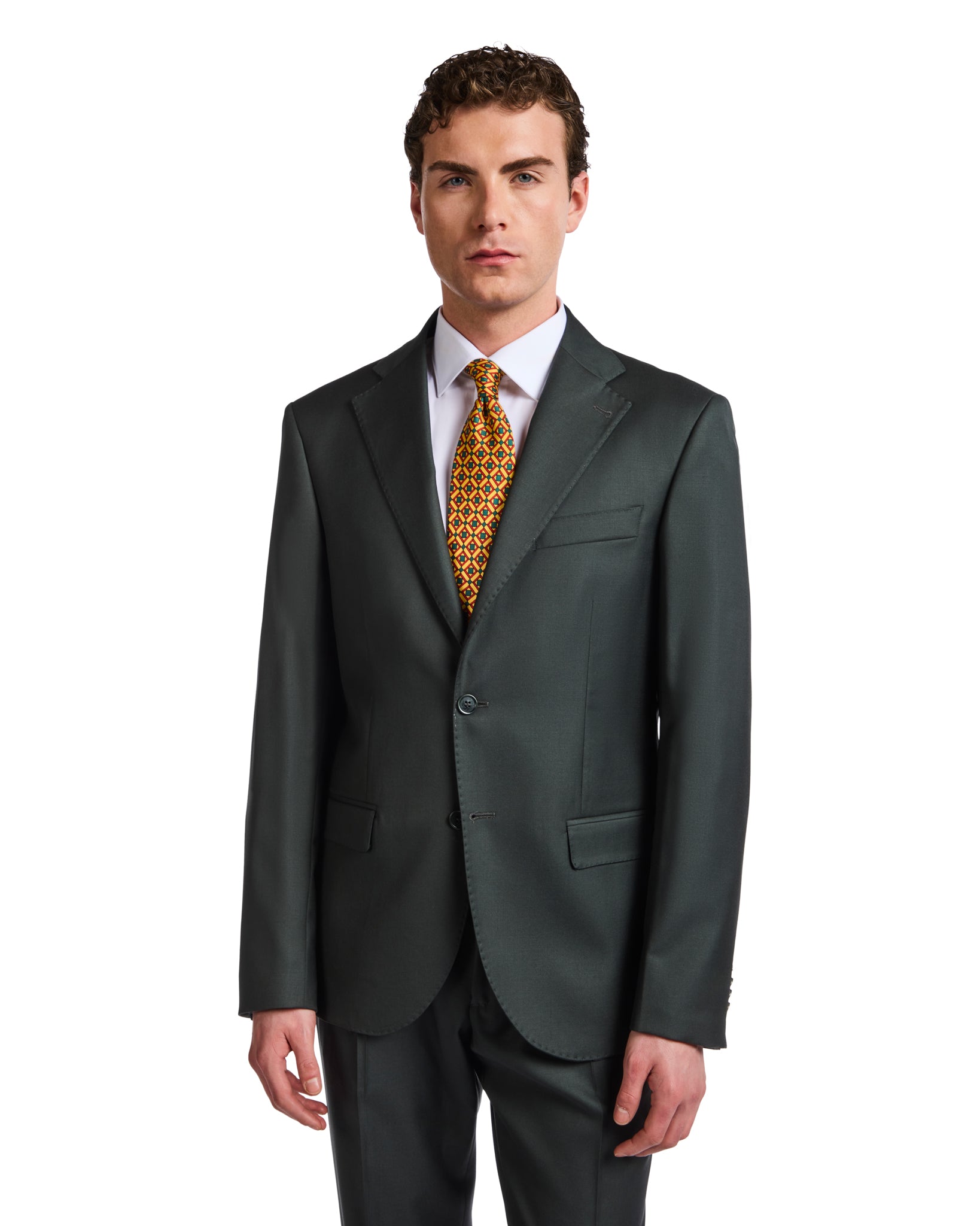Traje Perennial de lana Barberis Canonico militar
