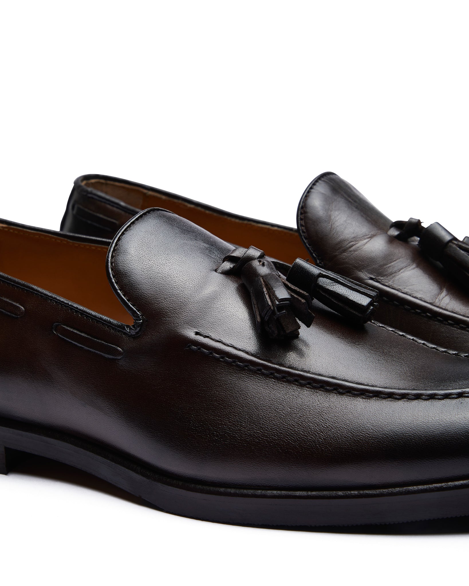 Jasper - dark brown leather moccasin