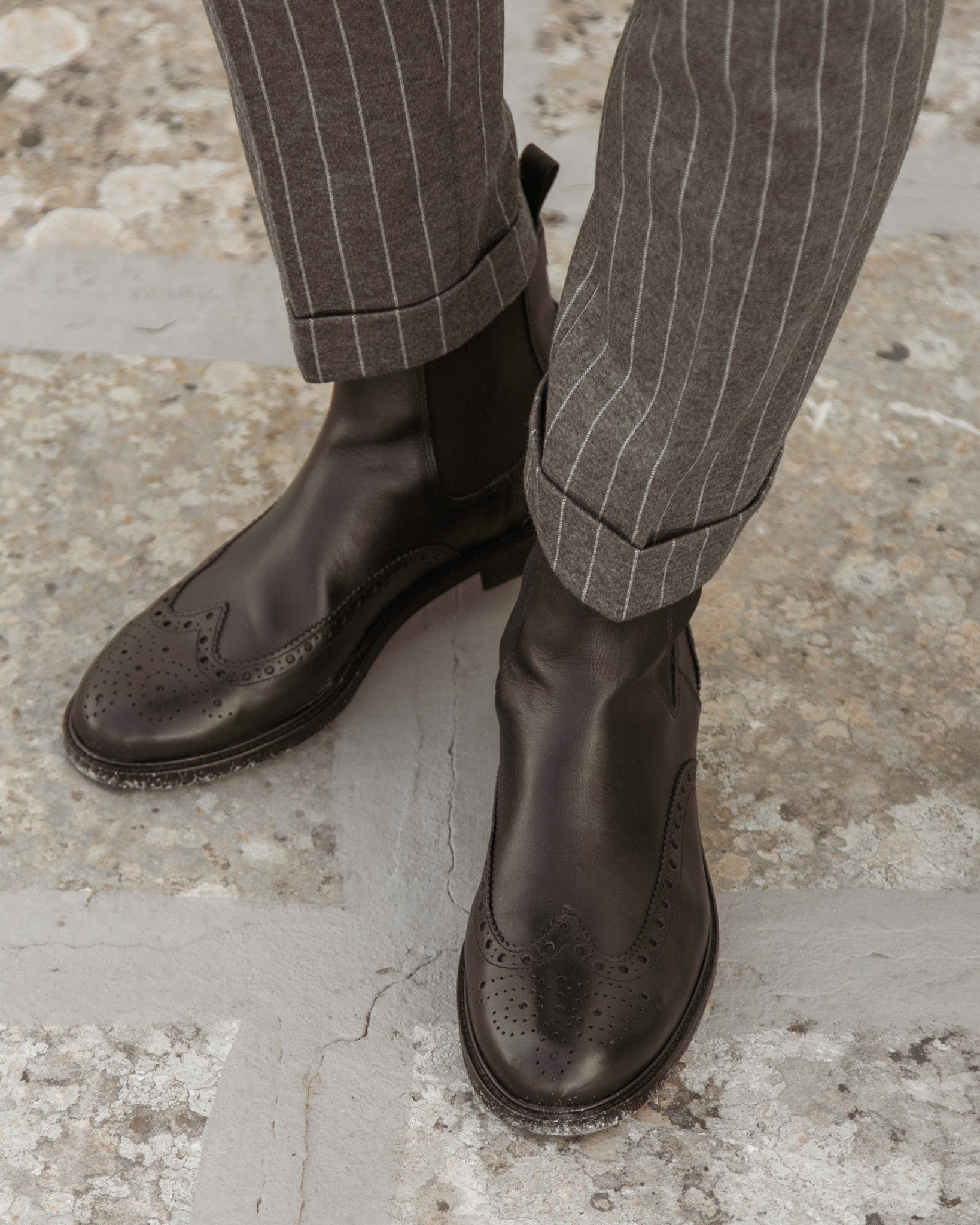 Altair Twilio Black Leather Boot