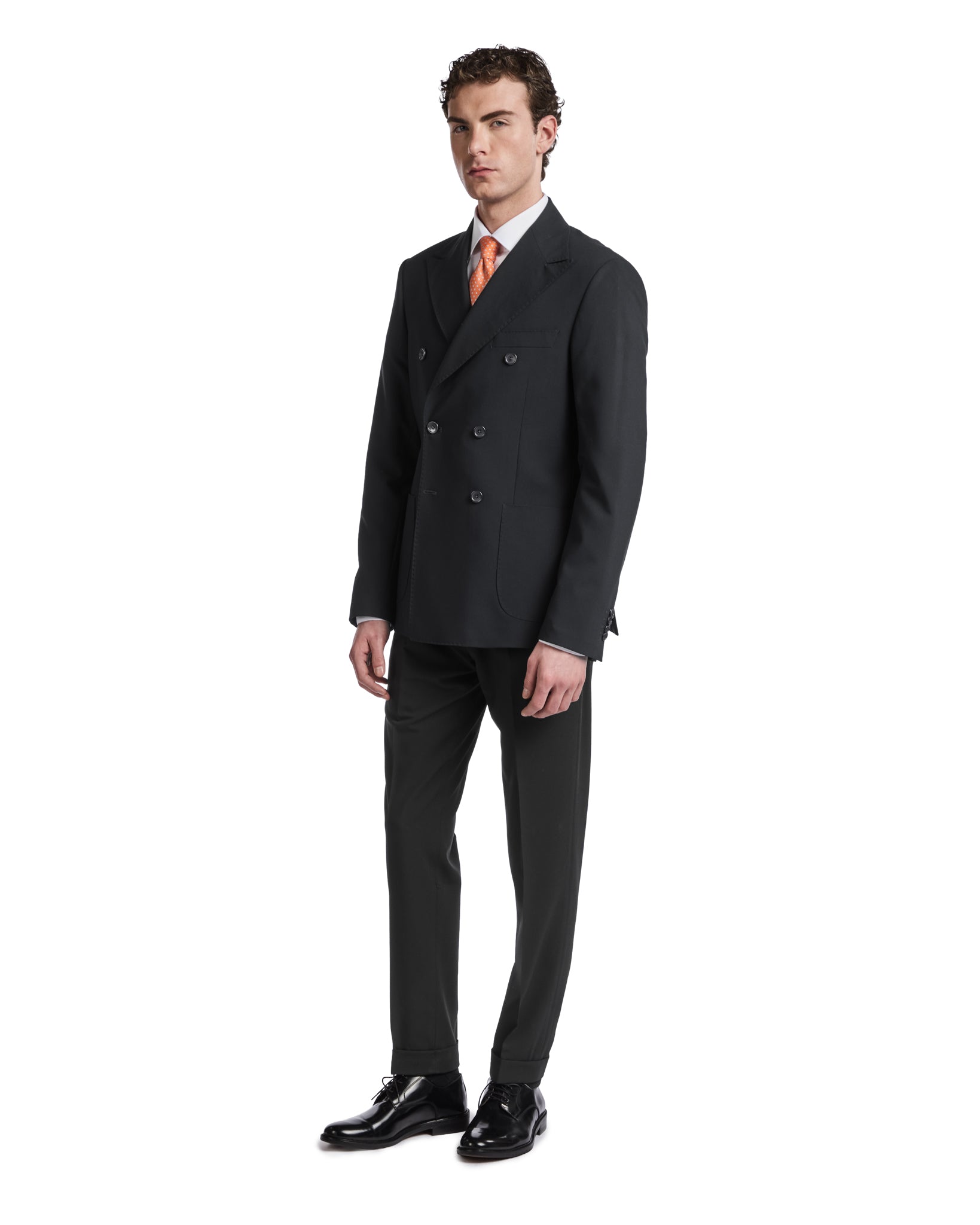Traje Mónaco cruzado negro