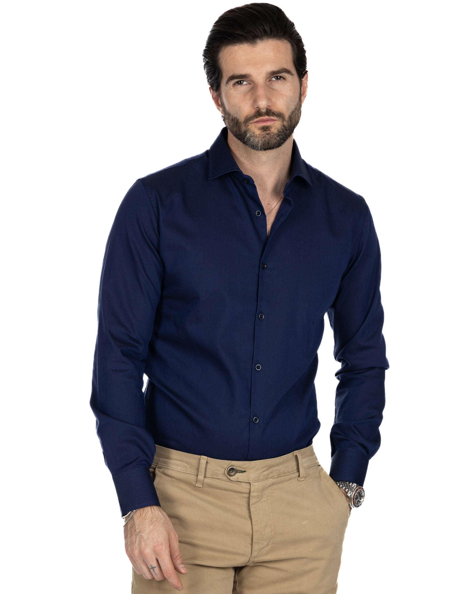 Glock - corte slim azul Oxford