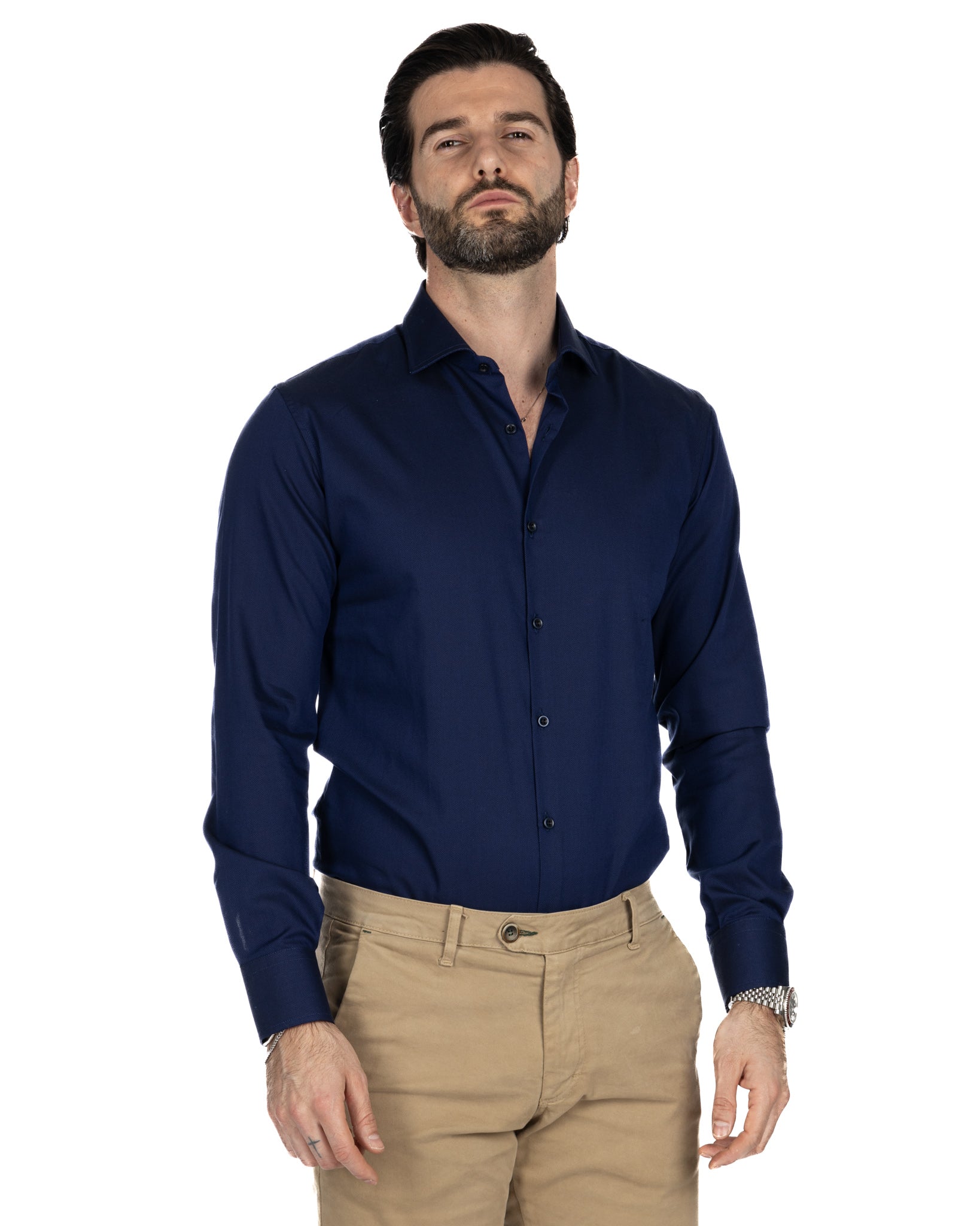 Glock - corte slim azul Oxford