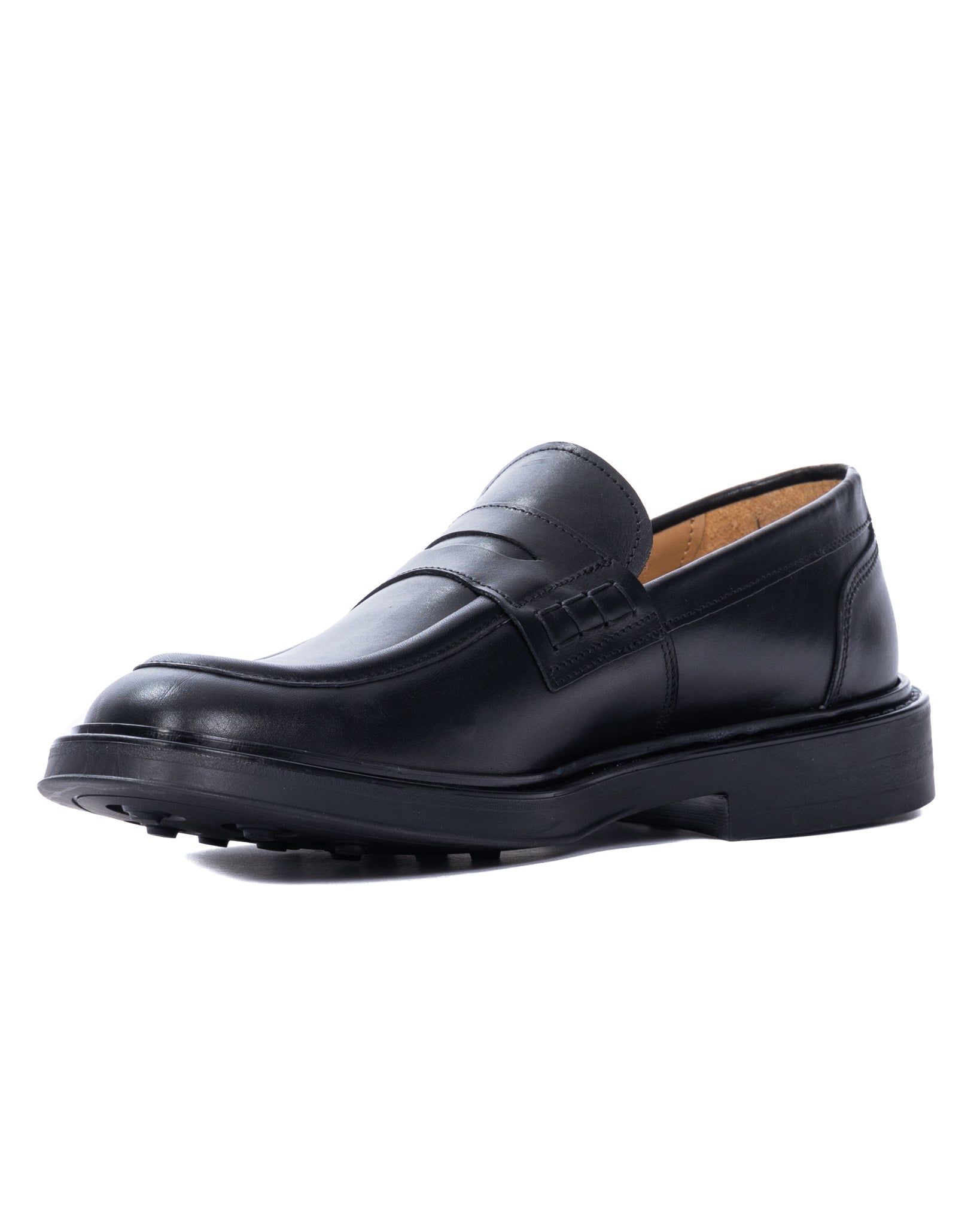 Hector - black leather college