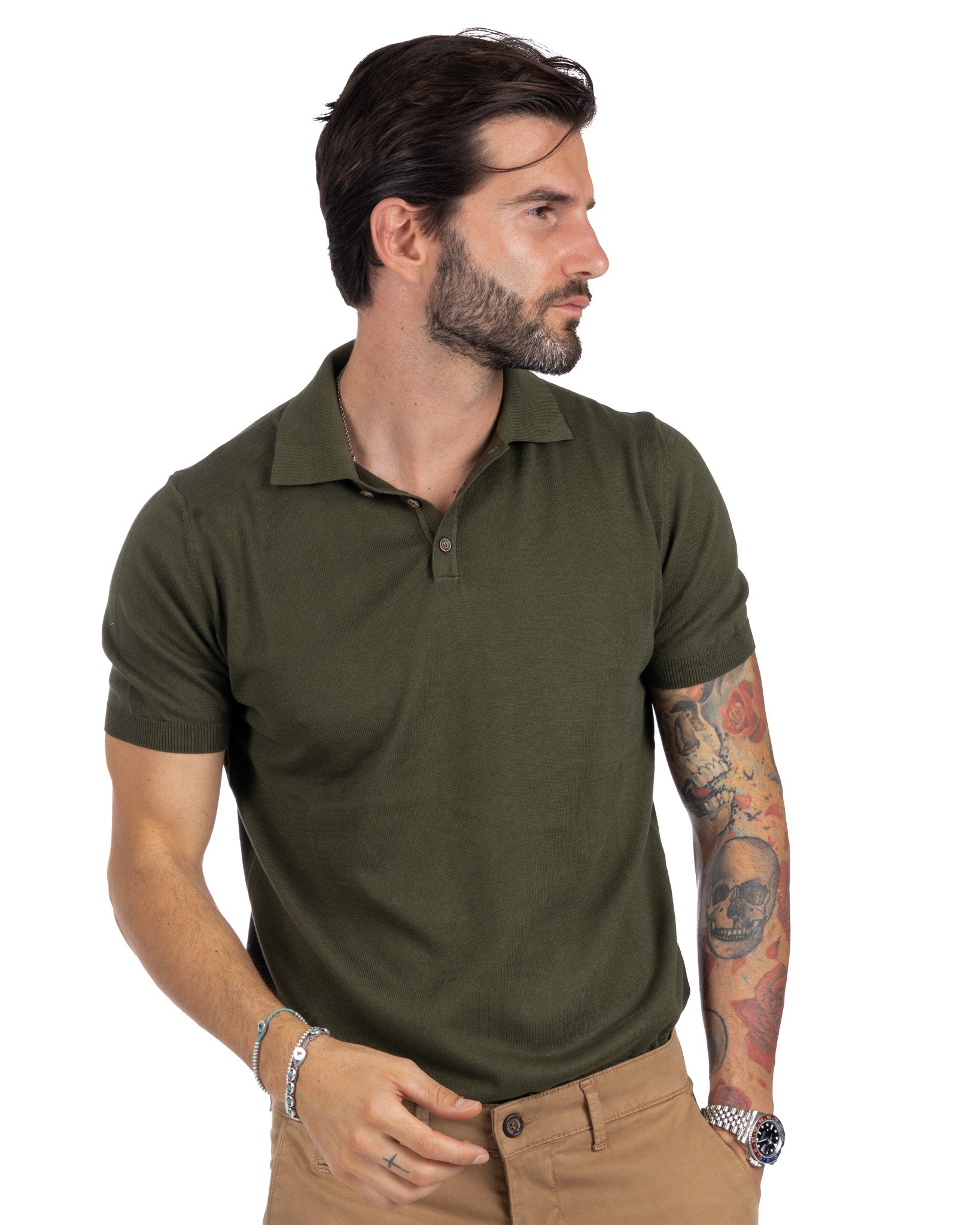 Polo Roger de punto militar
