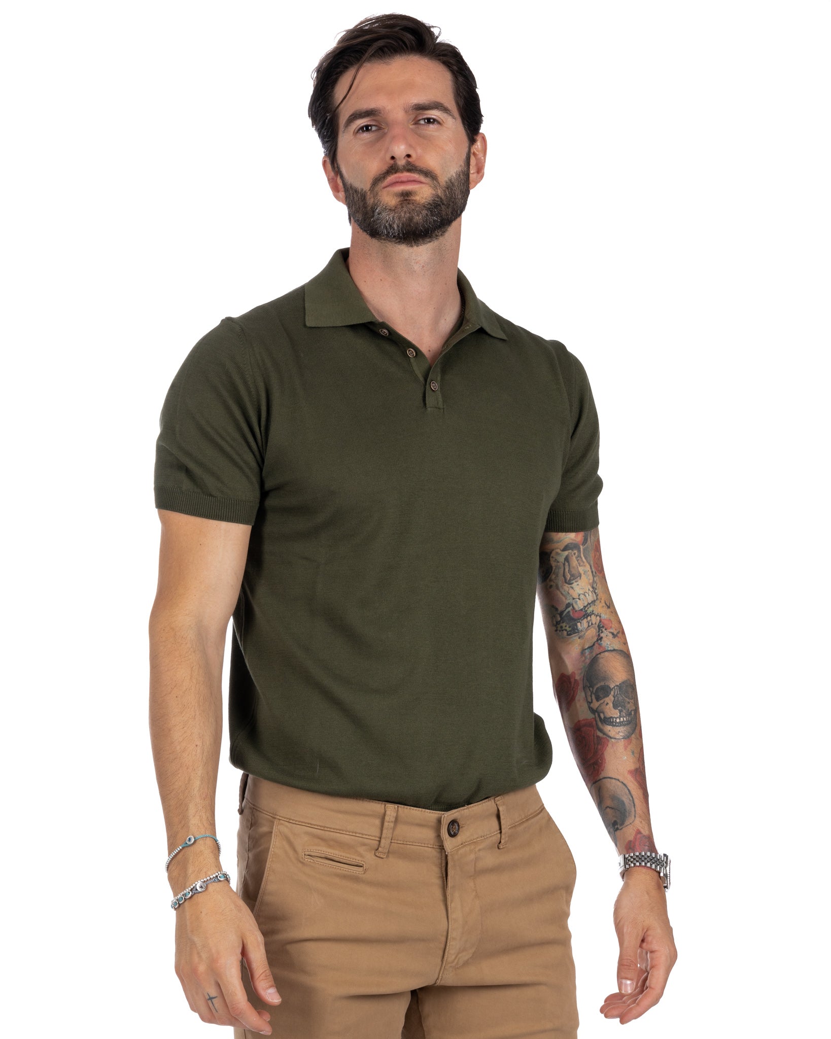 Polo Roger de punto militar