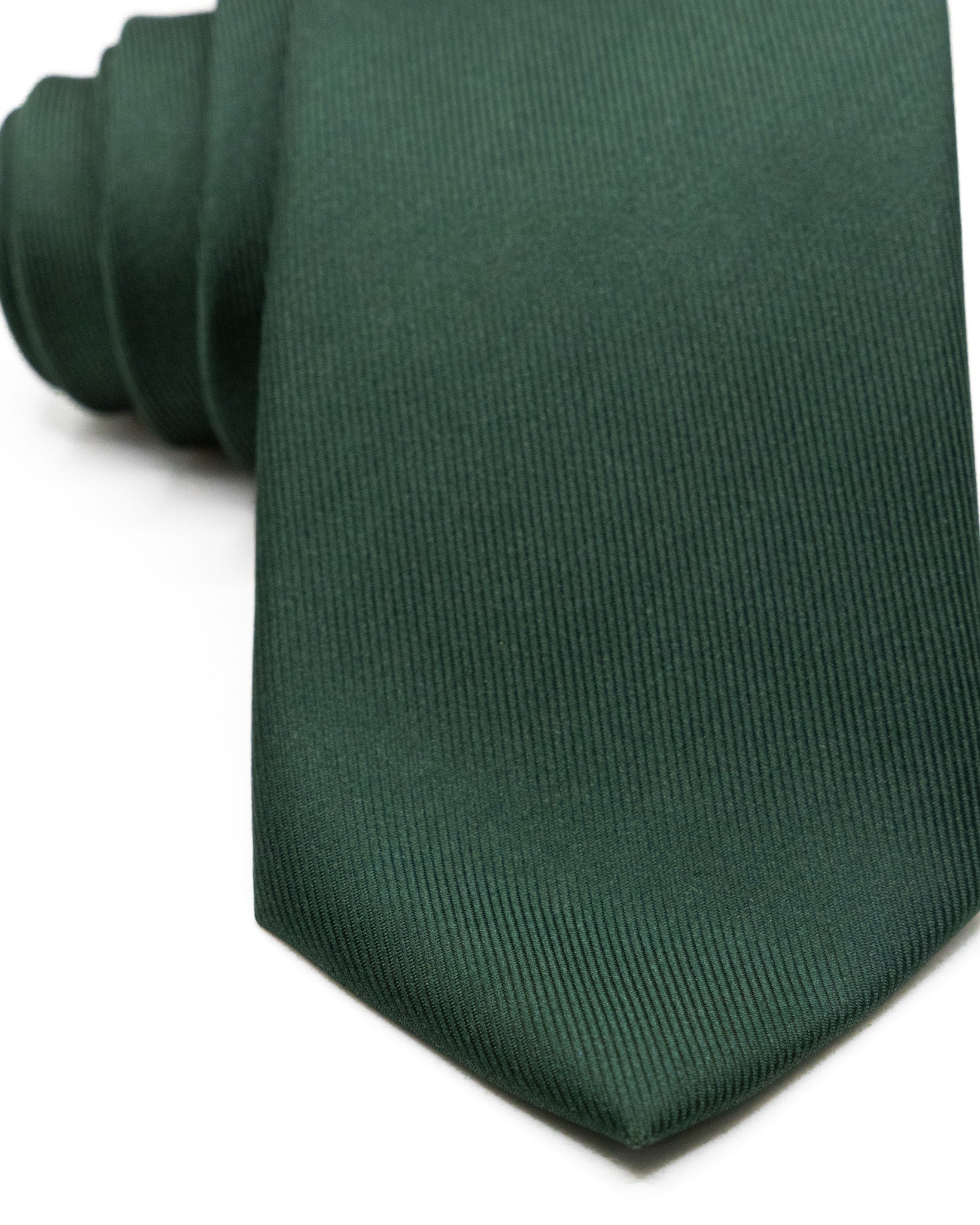 Corbata - de seda twill militar