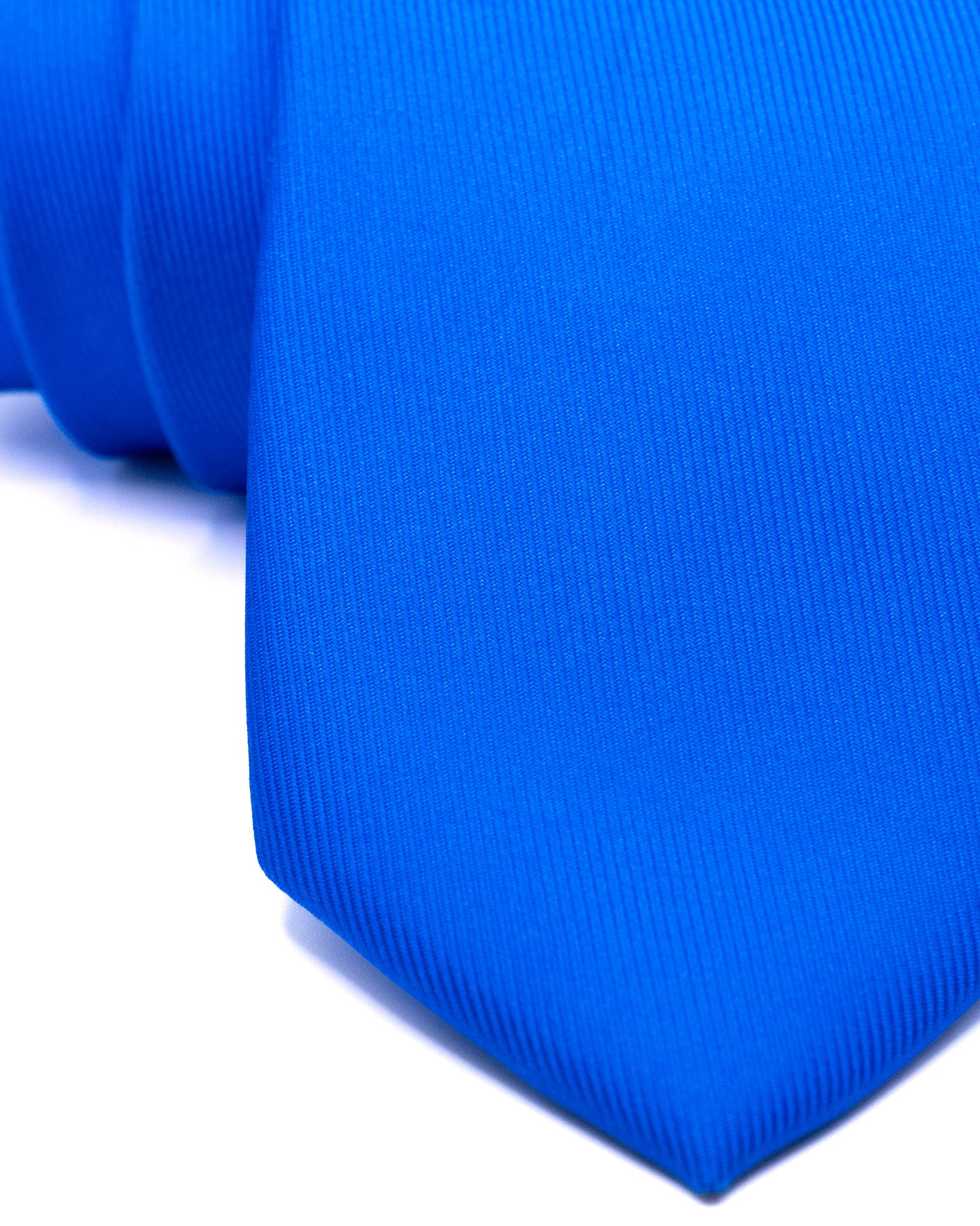 Corbata - en sarga de seda azul marino
