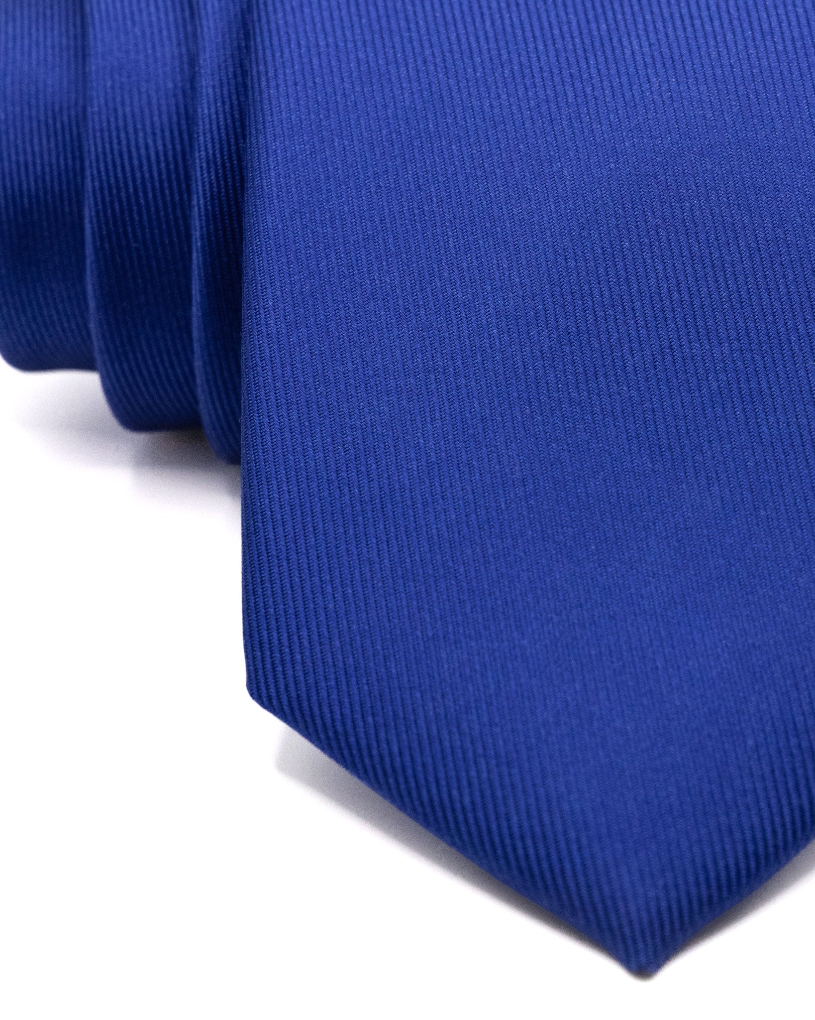 Corbata - de sarga de seda royal