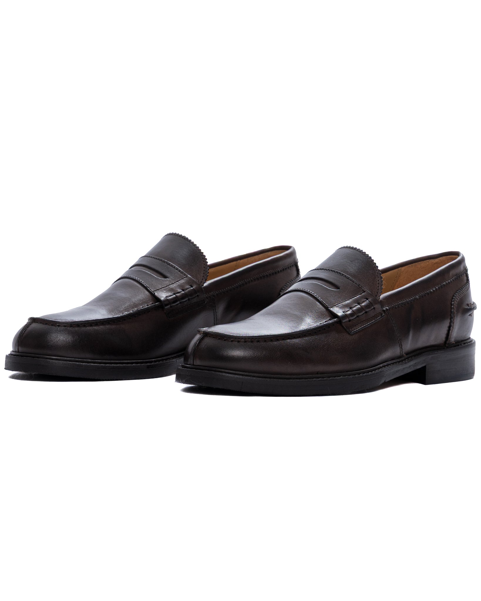 Joseph - dark brown leather college