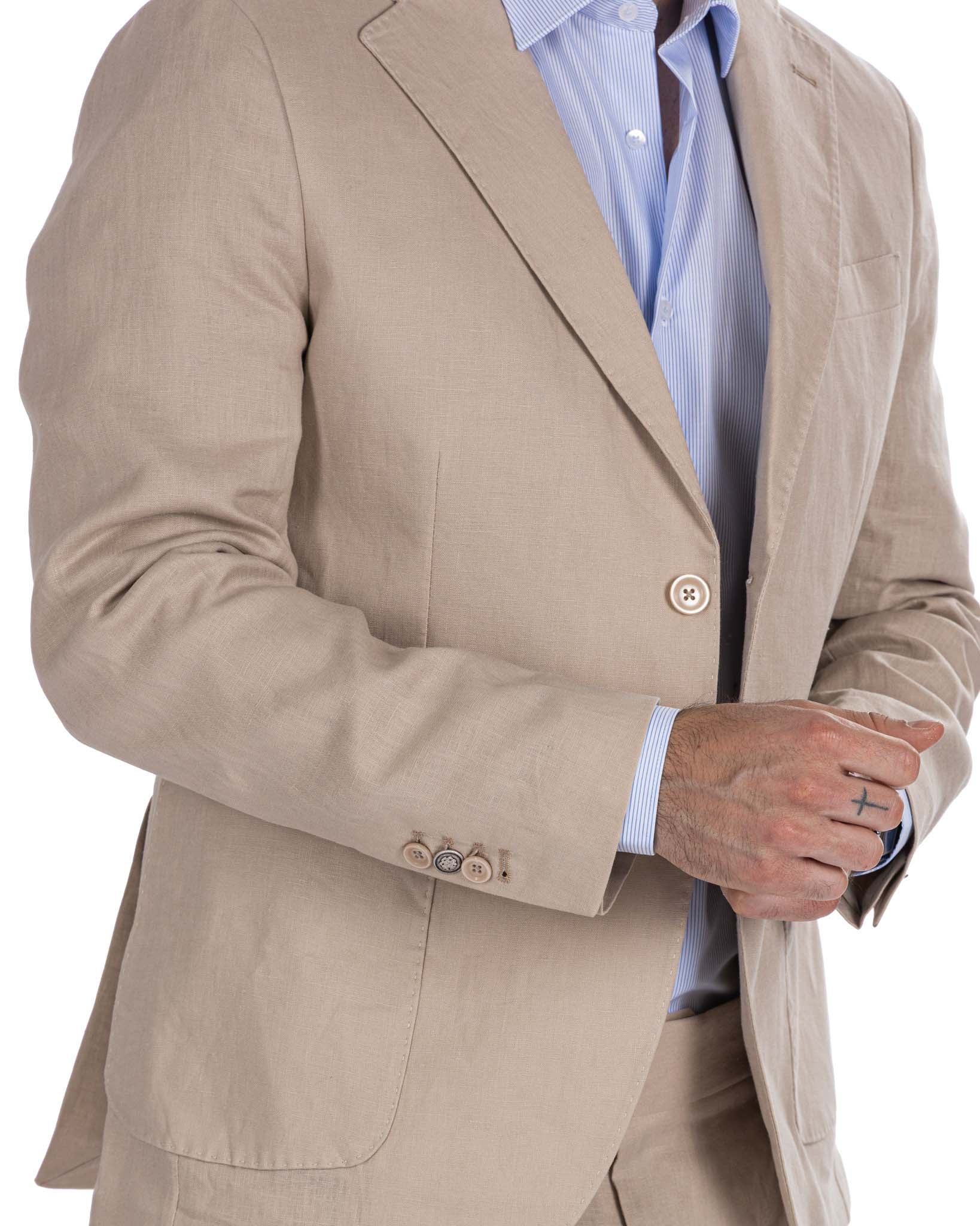 Narni pure linen twine jacket