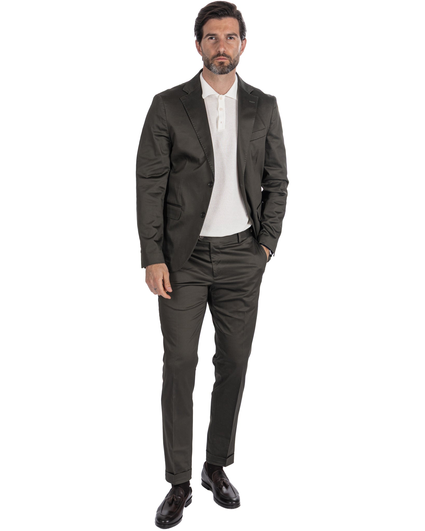 Kyle - chaqueta de algodón militar