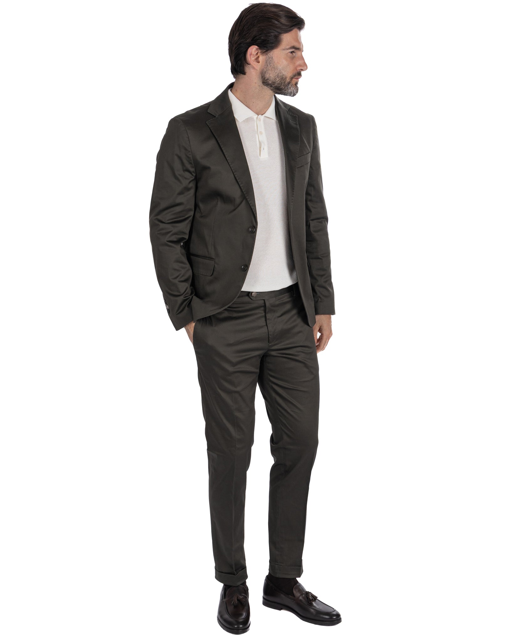 Laurence - pantalón de algodón militar