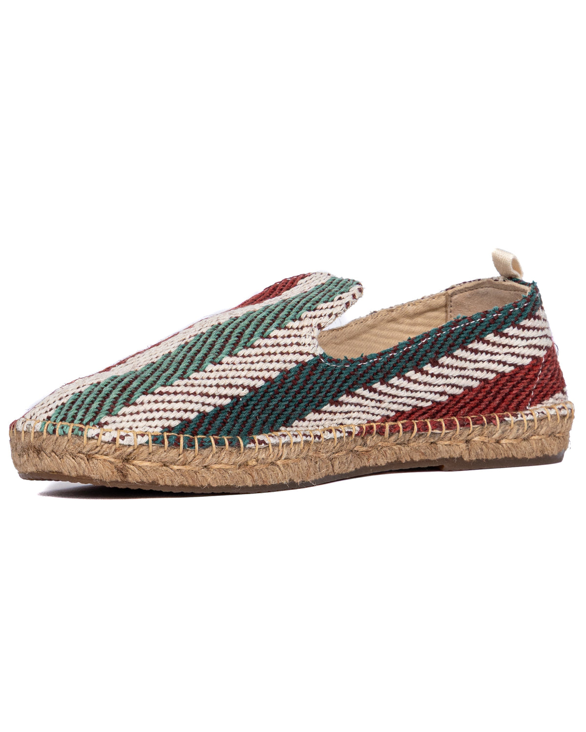 Villasimius - multicolor striped espadrilles