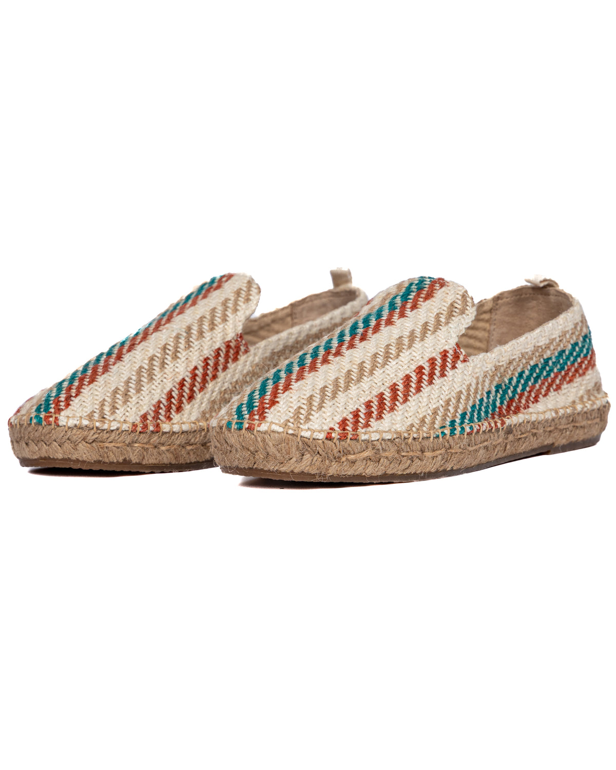 Scilla - multicolor striped espadrilles