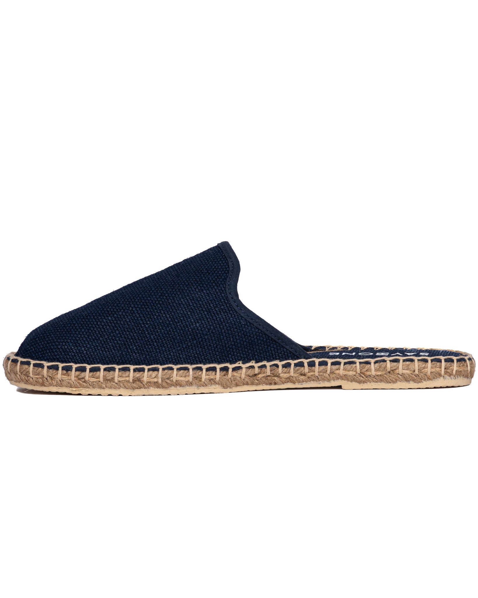 Mules alpargatas Portofino azul oscuro
