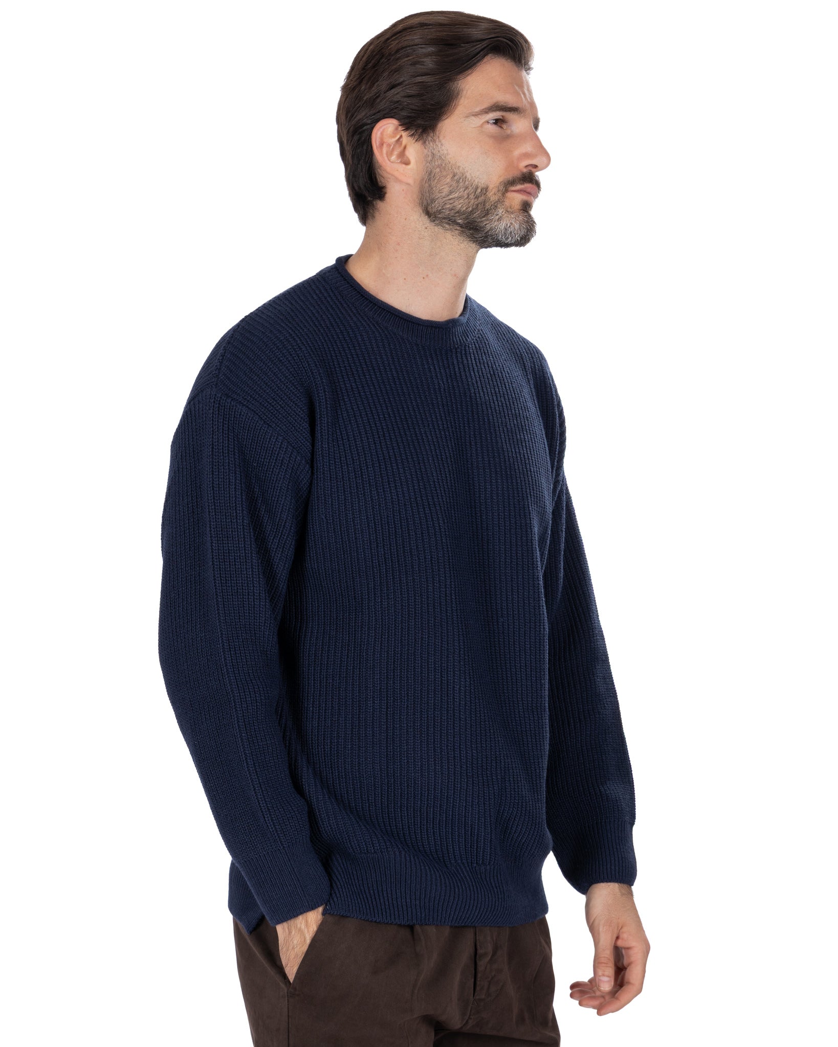 Gargantilla Sven de canalé azul