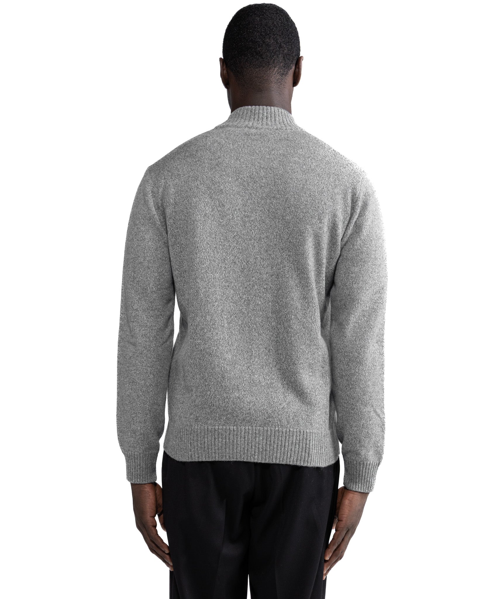 Chaqueta de punto Tavolara mouliné gris
