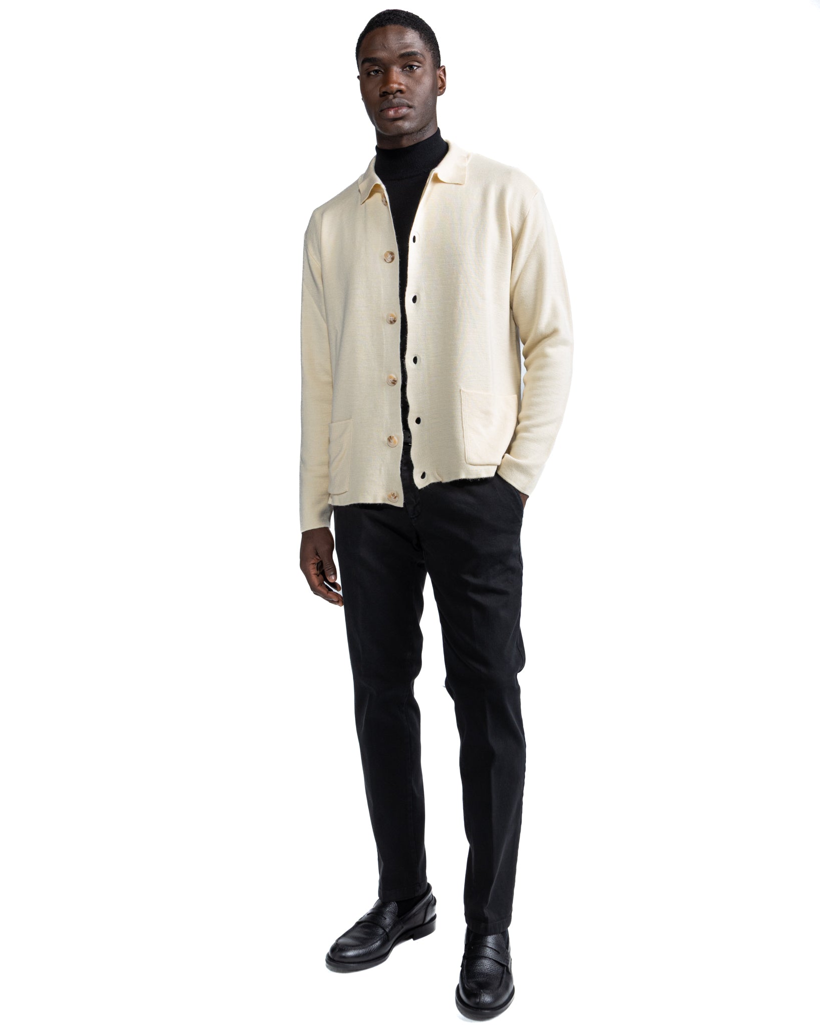 Krakatoa Beige Knit Jacket