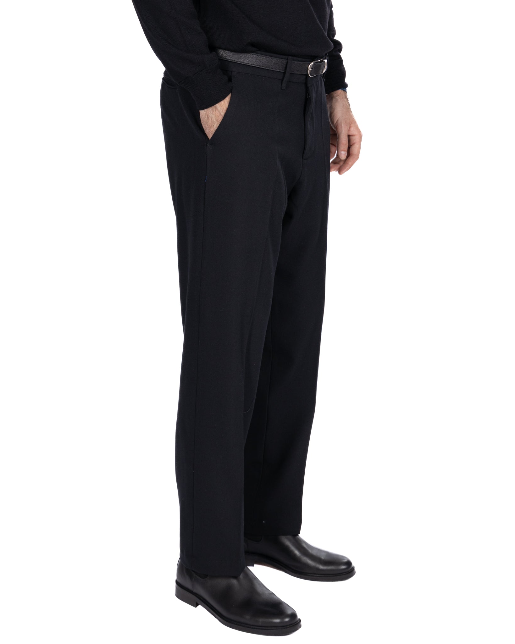 Pantalone largo Zeiis nero