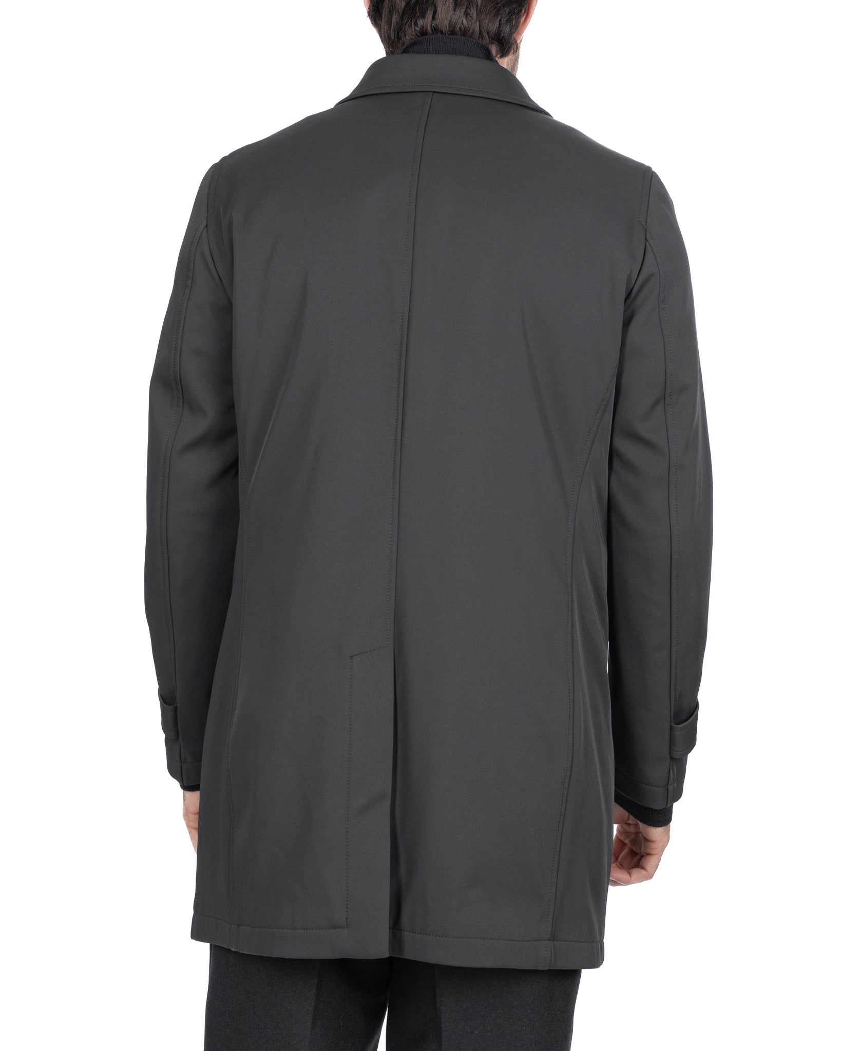 Gabardina técnica acolchada Tyler negra
