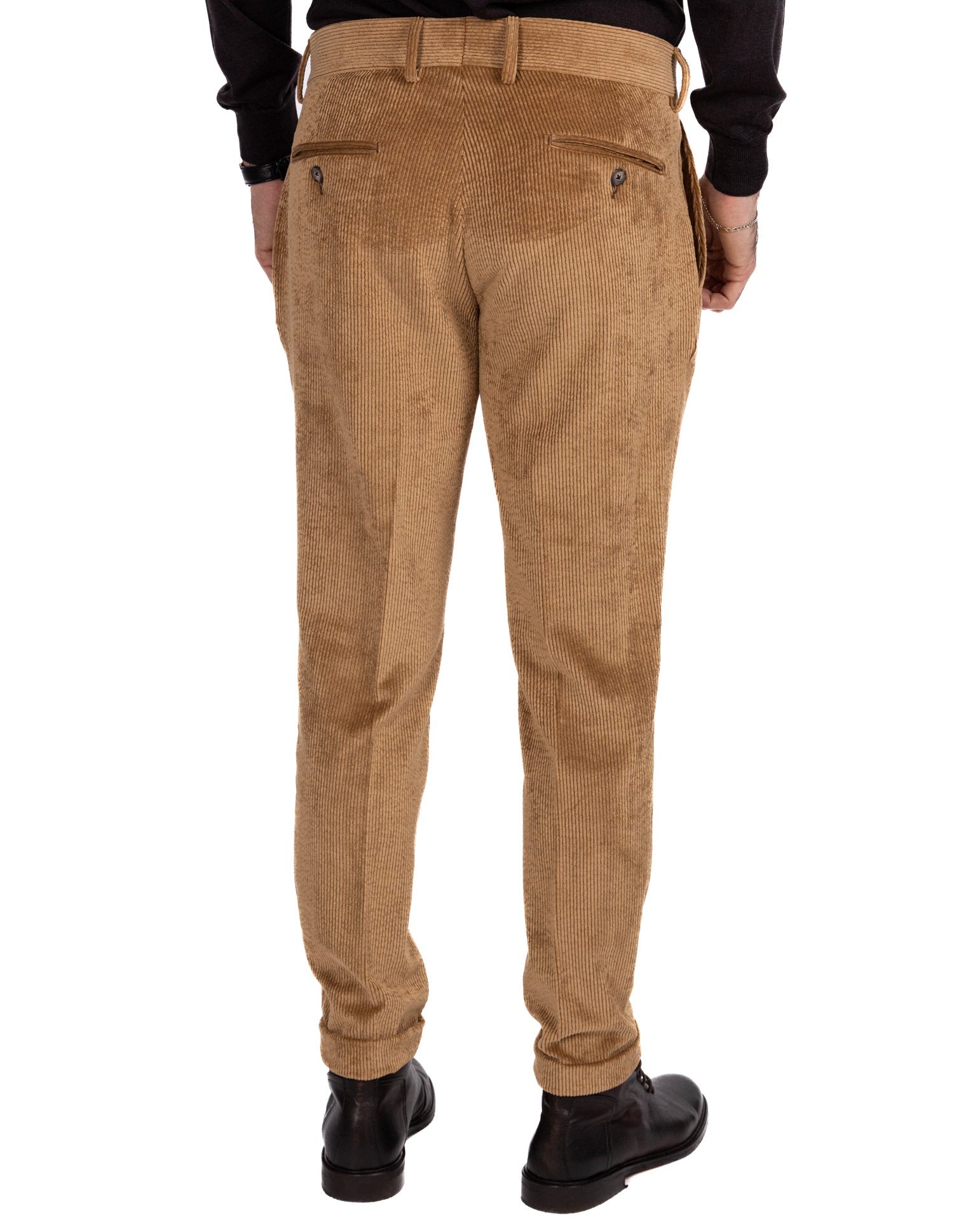 Pantalón James de pana color camel