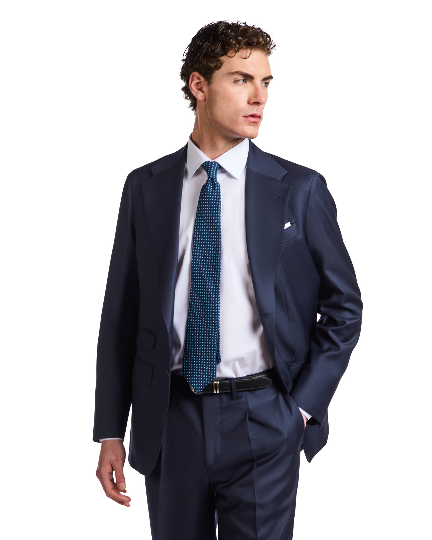 Traje Perennial Vitale Barberis Canonico azul
