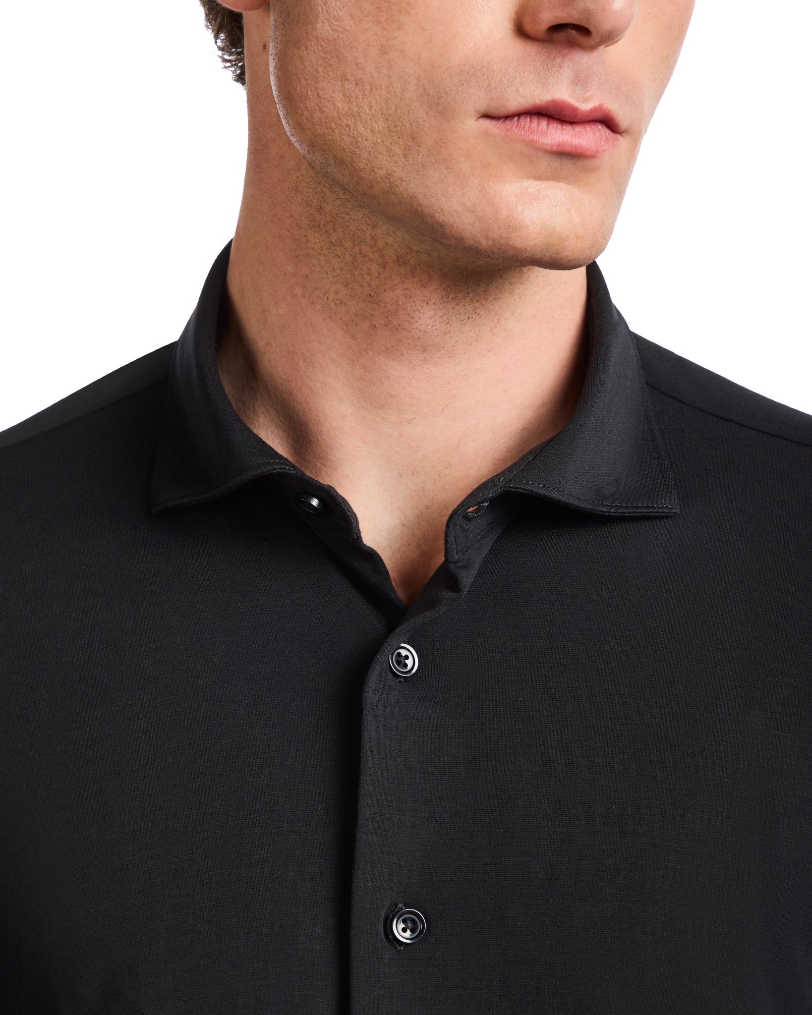 Camisa Radice de punto negro