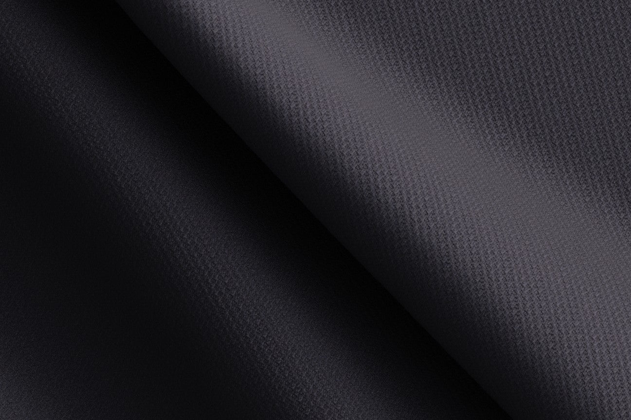 Bespoke 150s blue wool and silk trousers Caccioppoli