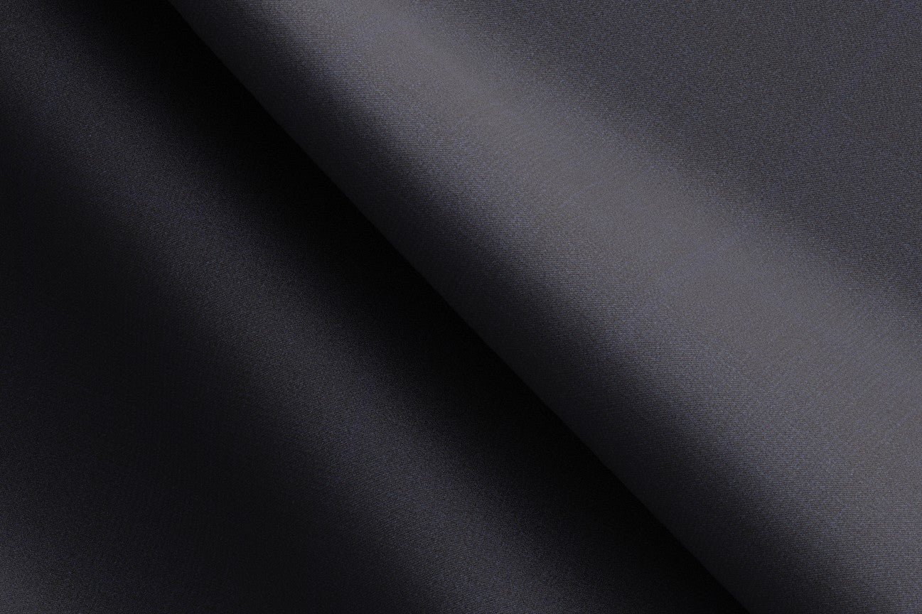 Loro Piana blue 150s wool tailored trousers with band