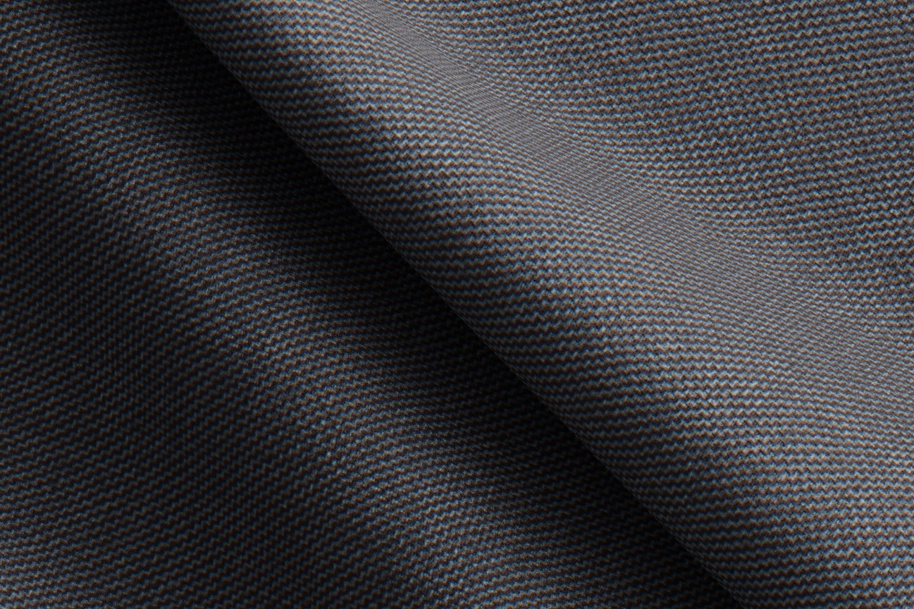 Made to measure wool and silk jacket 150s gray Caccioppoli