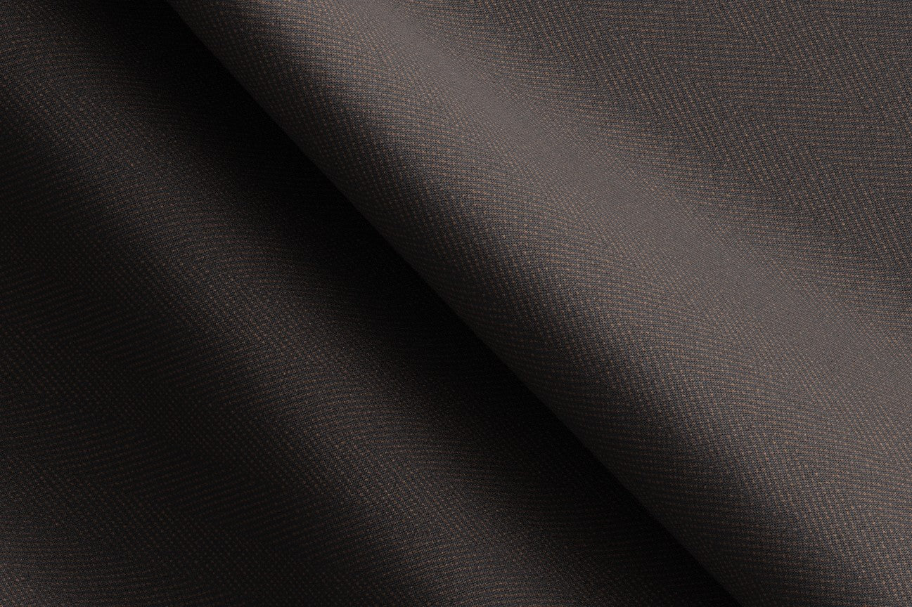 Made to measure solaro 130s brown wool jacket Caccioppoli