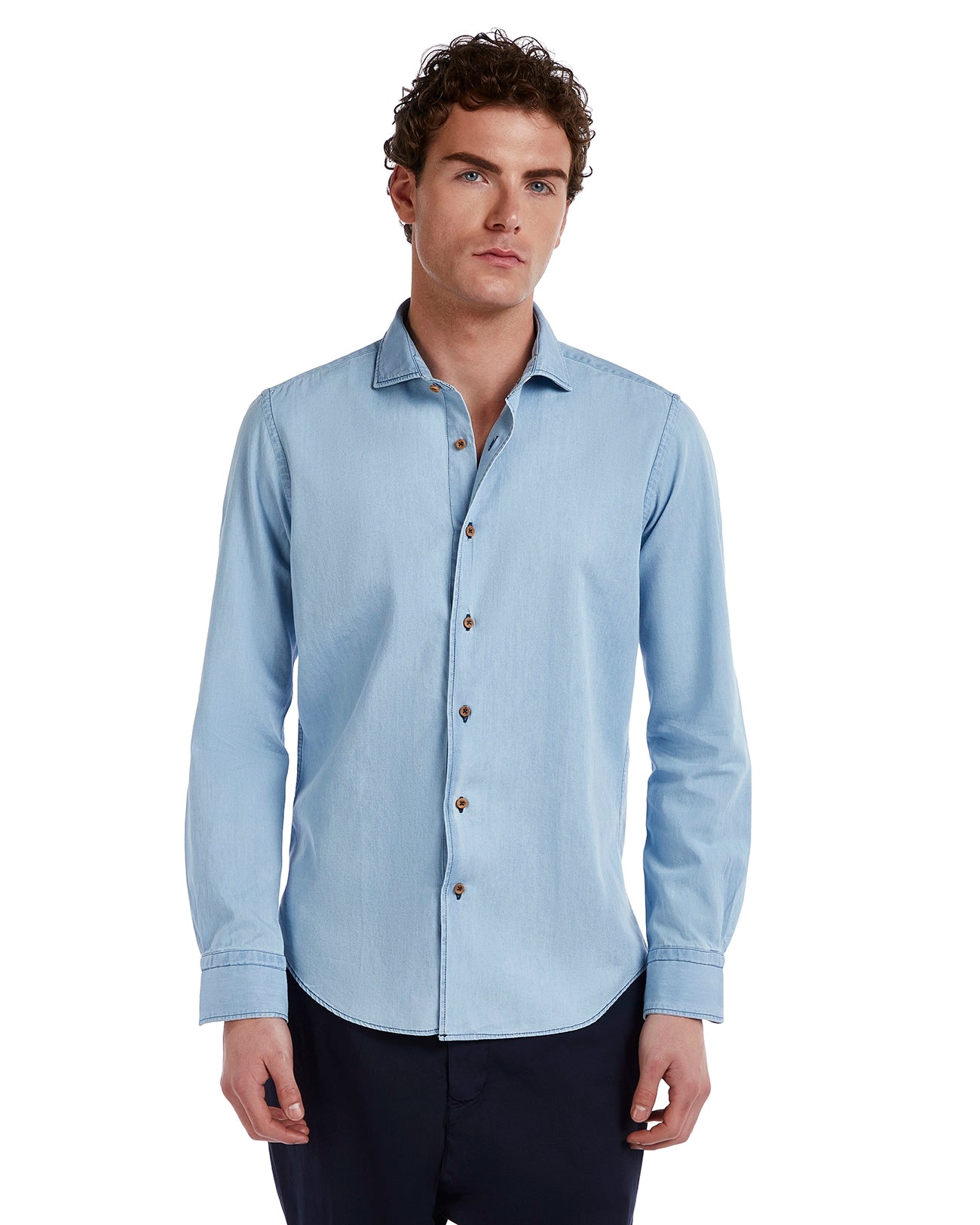 Mark camisa vaqueros lavado claro
