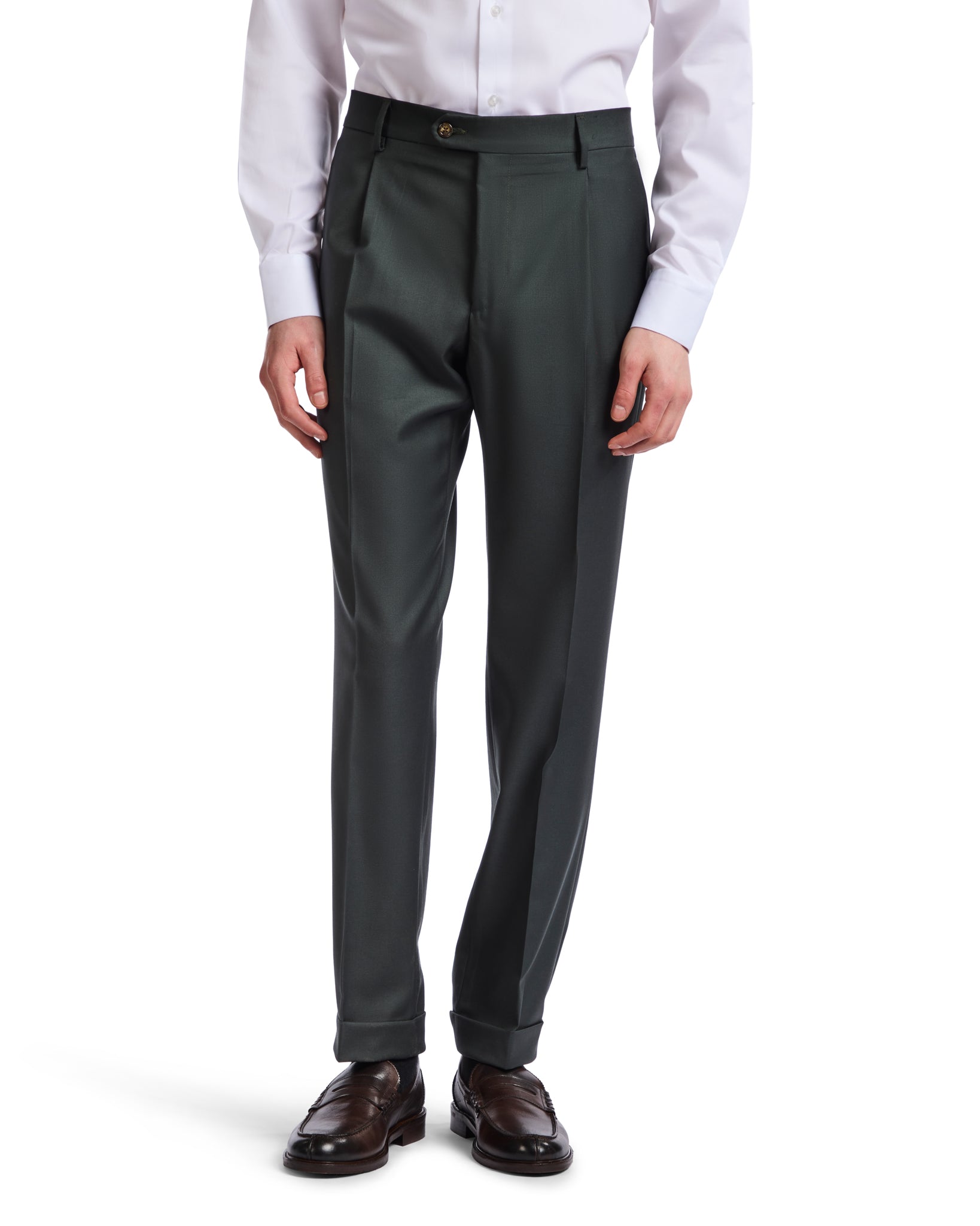 Pantalón Staten de lana Canonico militar