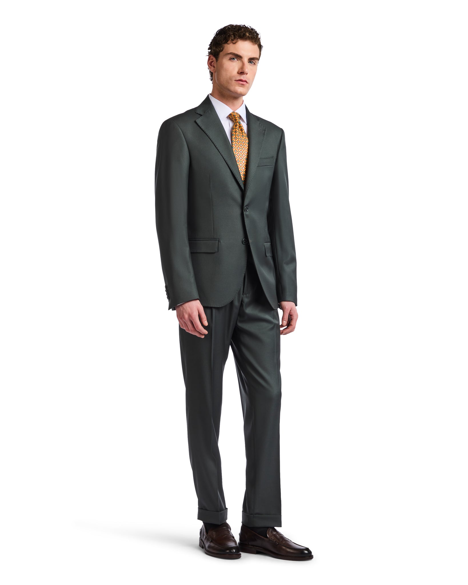Traje Perennial de lana Barberis Canonico militar