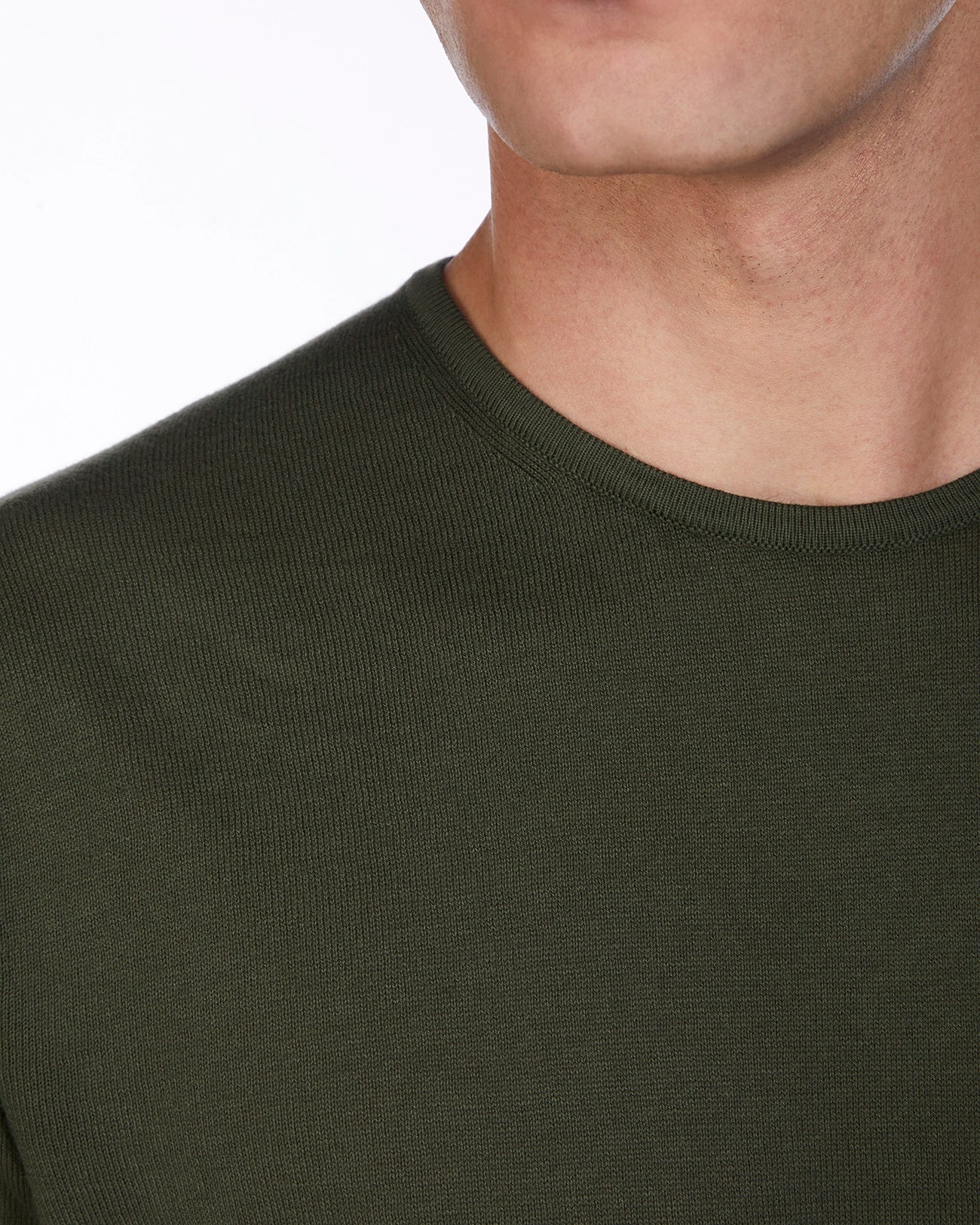 Jannik T-shirt in military jersey