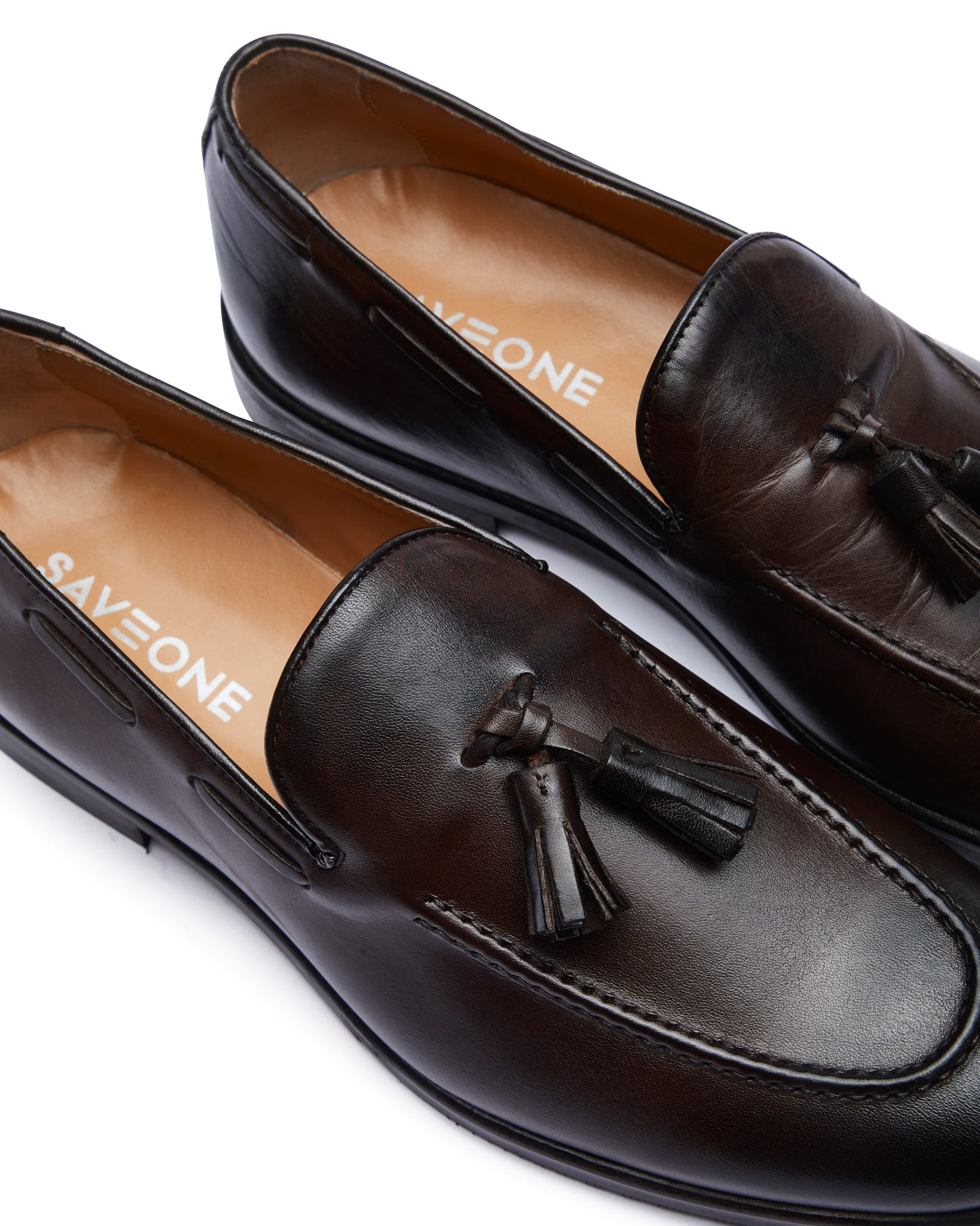 Jasper - dark brown leather moccasin