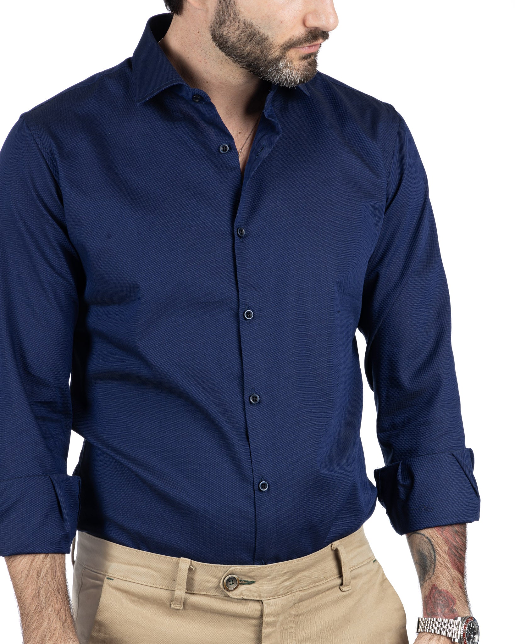 Glock - corte slim azul Oxford