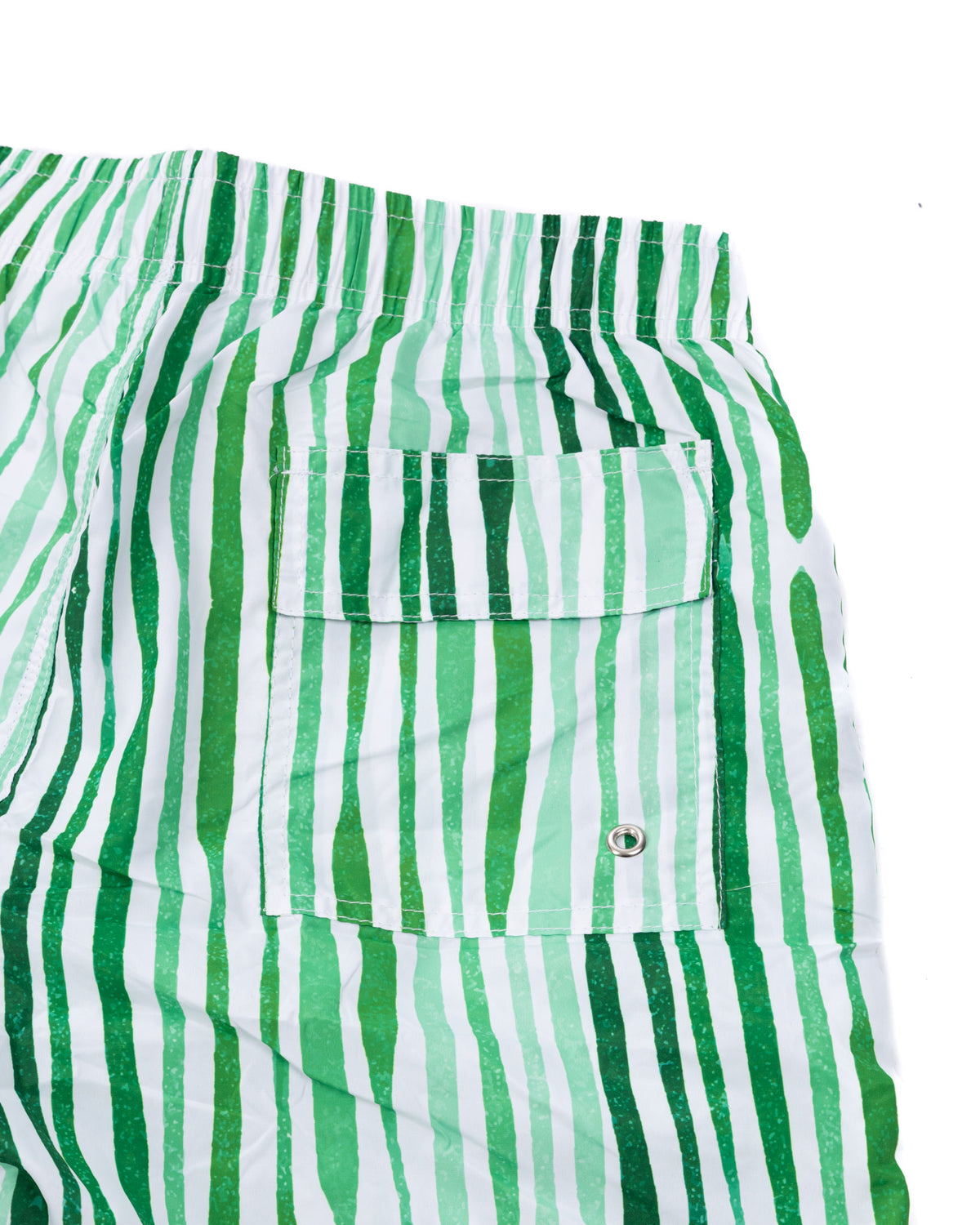 Stripe - green patterned swimsuit