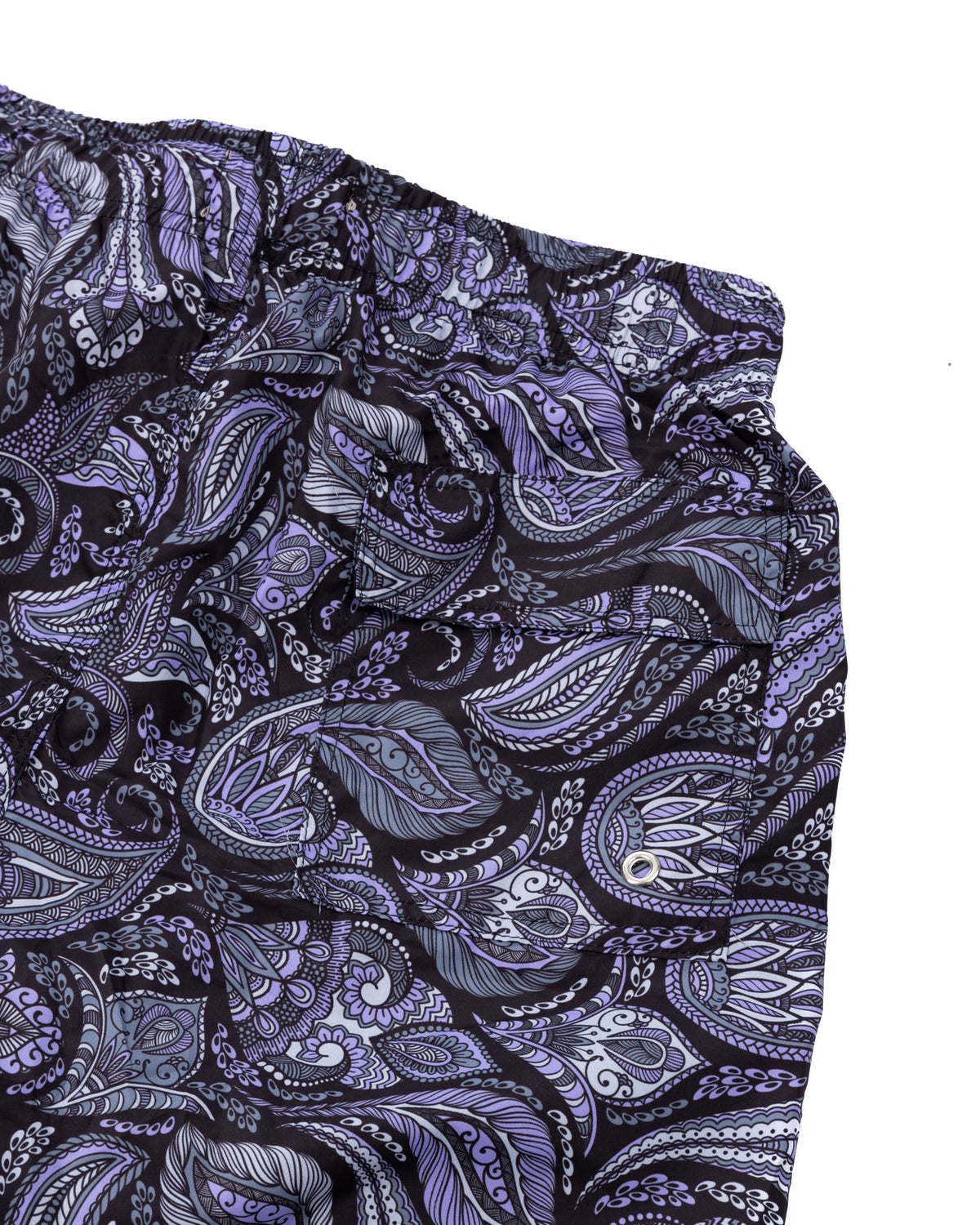 Paisley - black patterned swimsuit