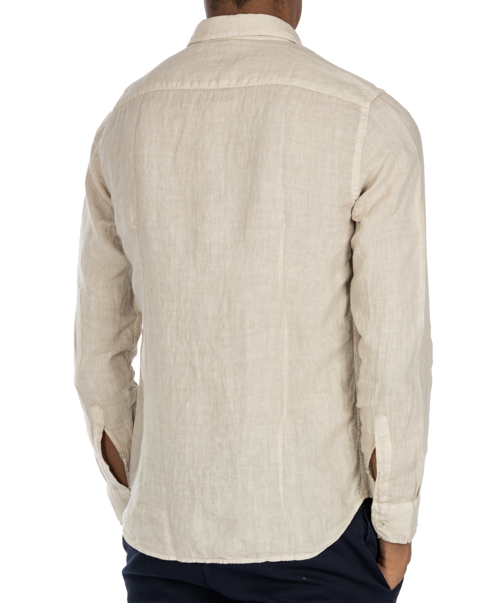 Montecarlo - pure linen sand shirt