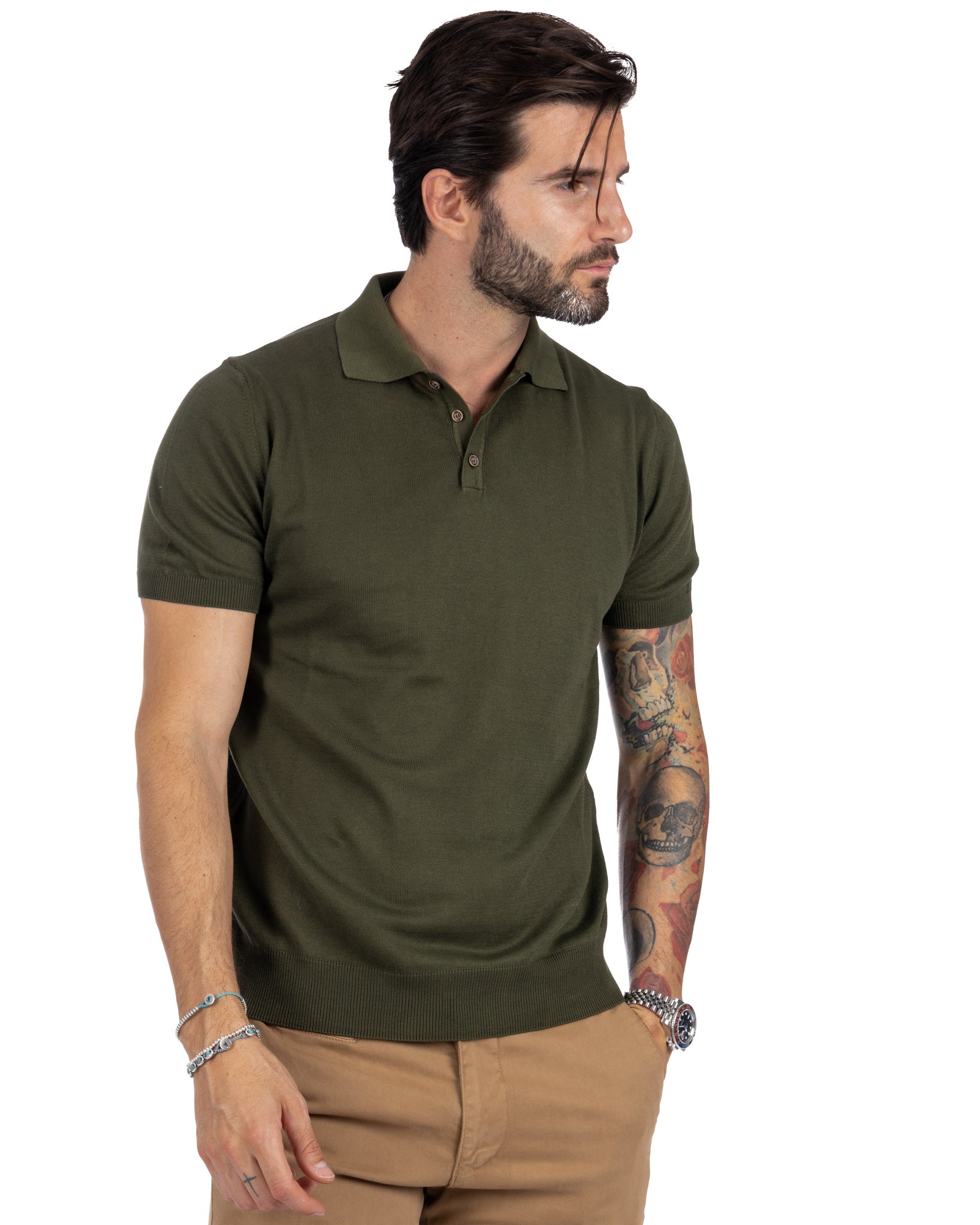 Polo Roger de punto militar