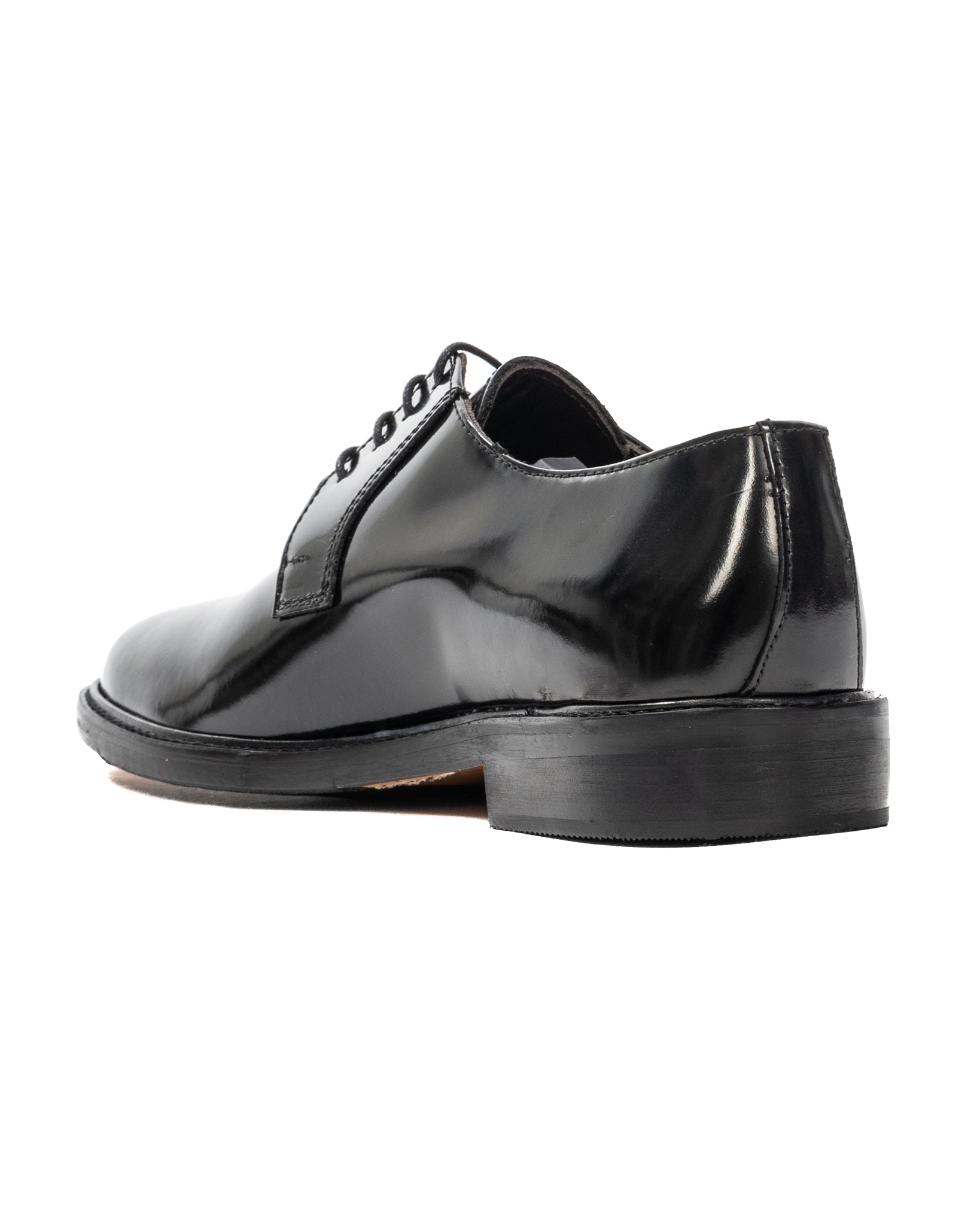 Arthur - zapato derby clásico negro brillante