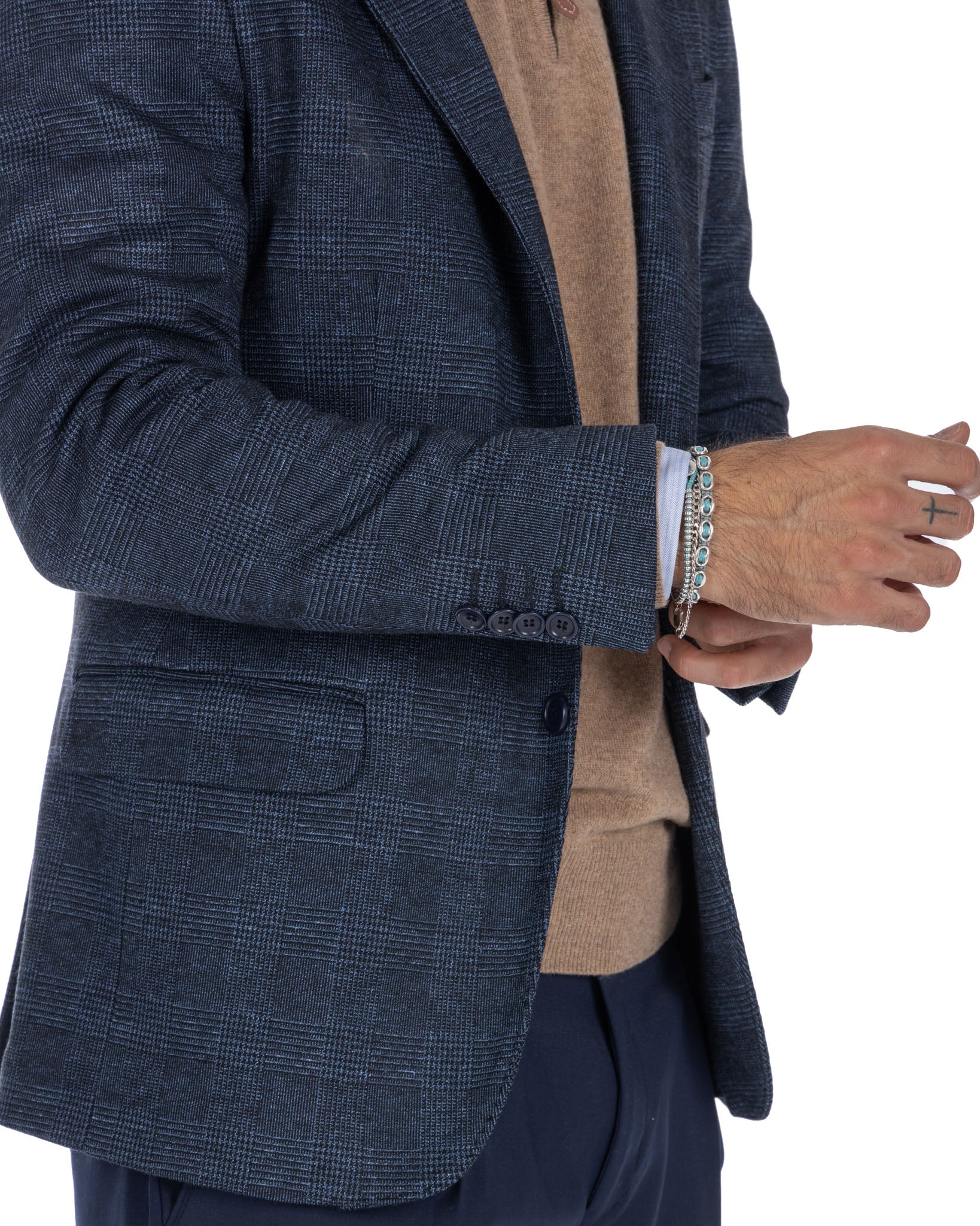 Chaqueta Orson a cuadros azules