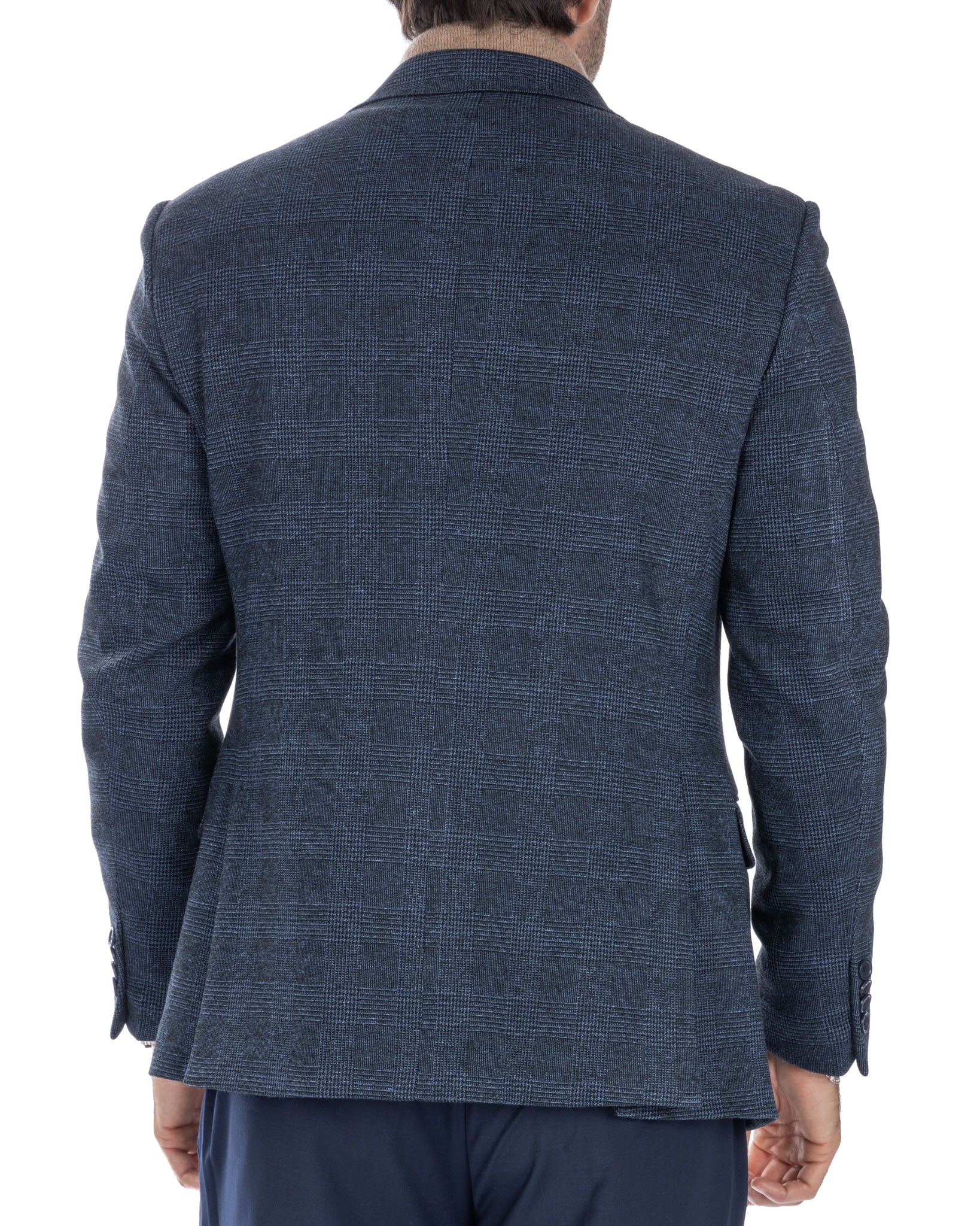 Chaqueta Orson a cuadros azules