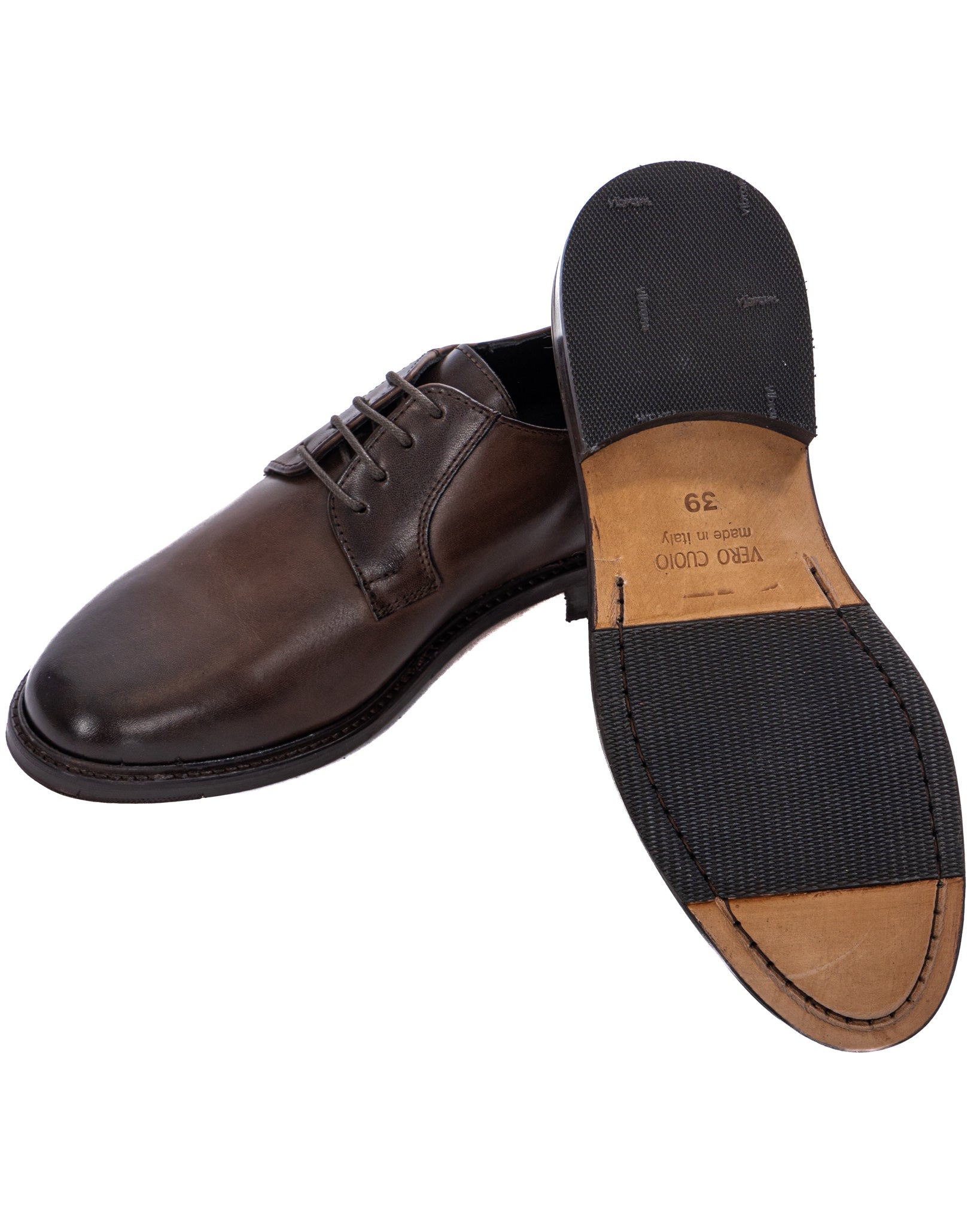 Vincent - derby clásico marrón oscuro