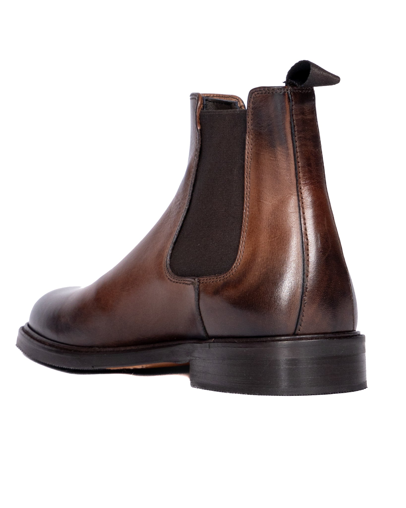 Jae - brown brushed leather boot