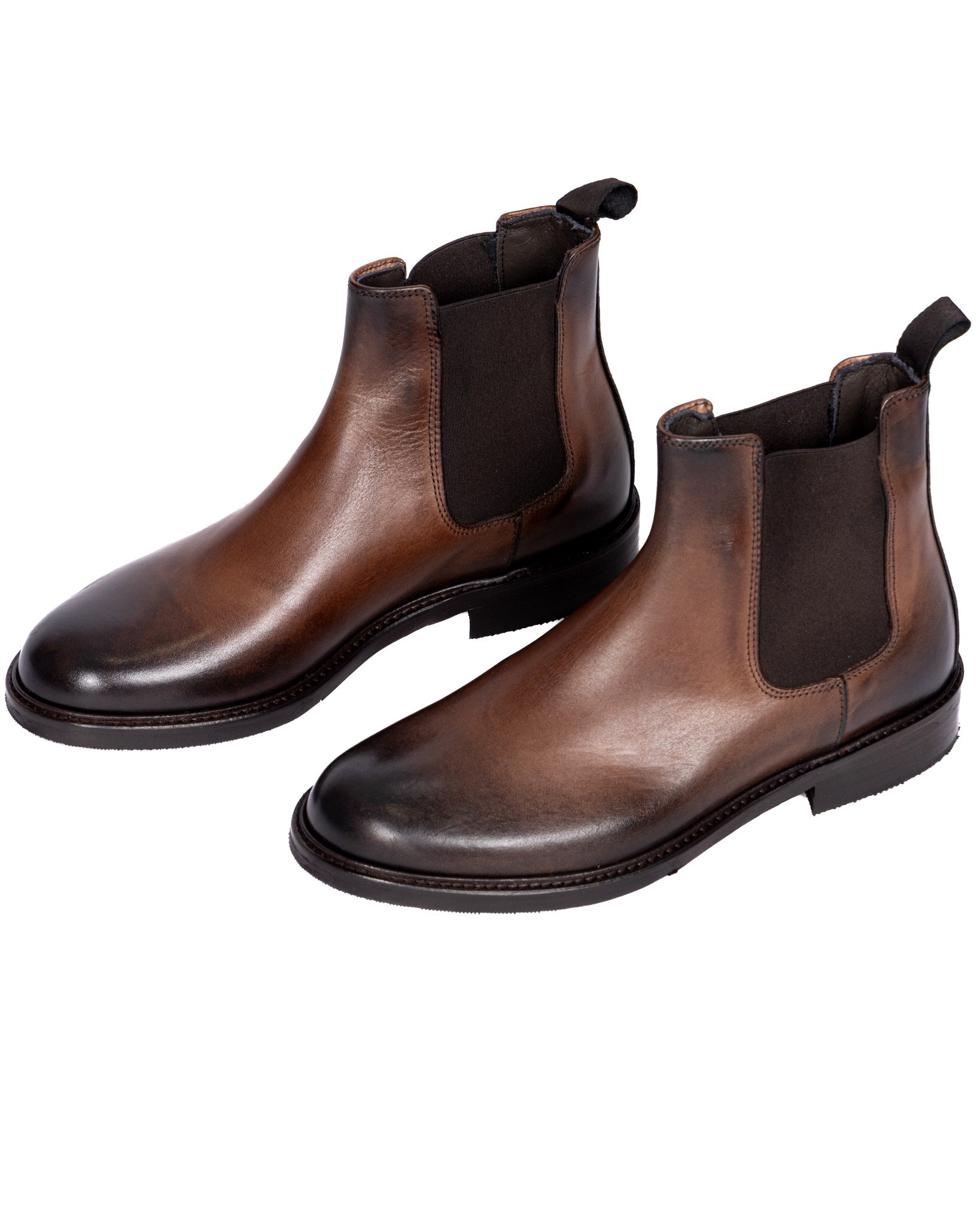 Jae - bota de piel cepillada marrón