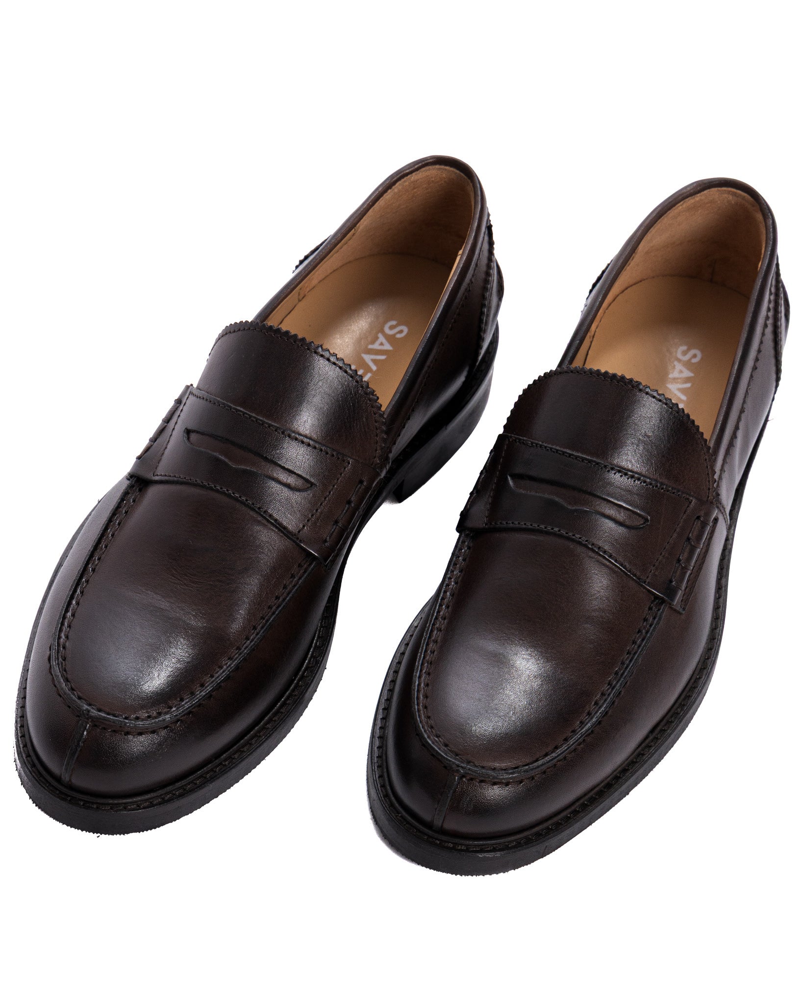 Joseph - dark brown leather college